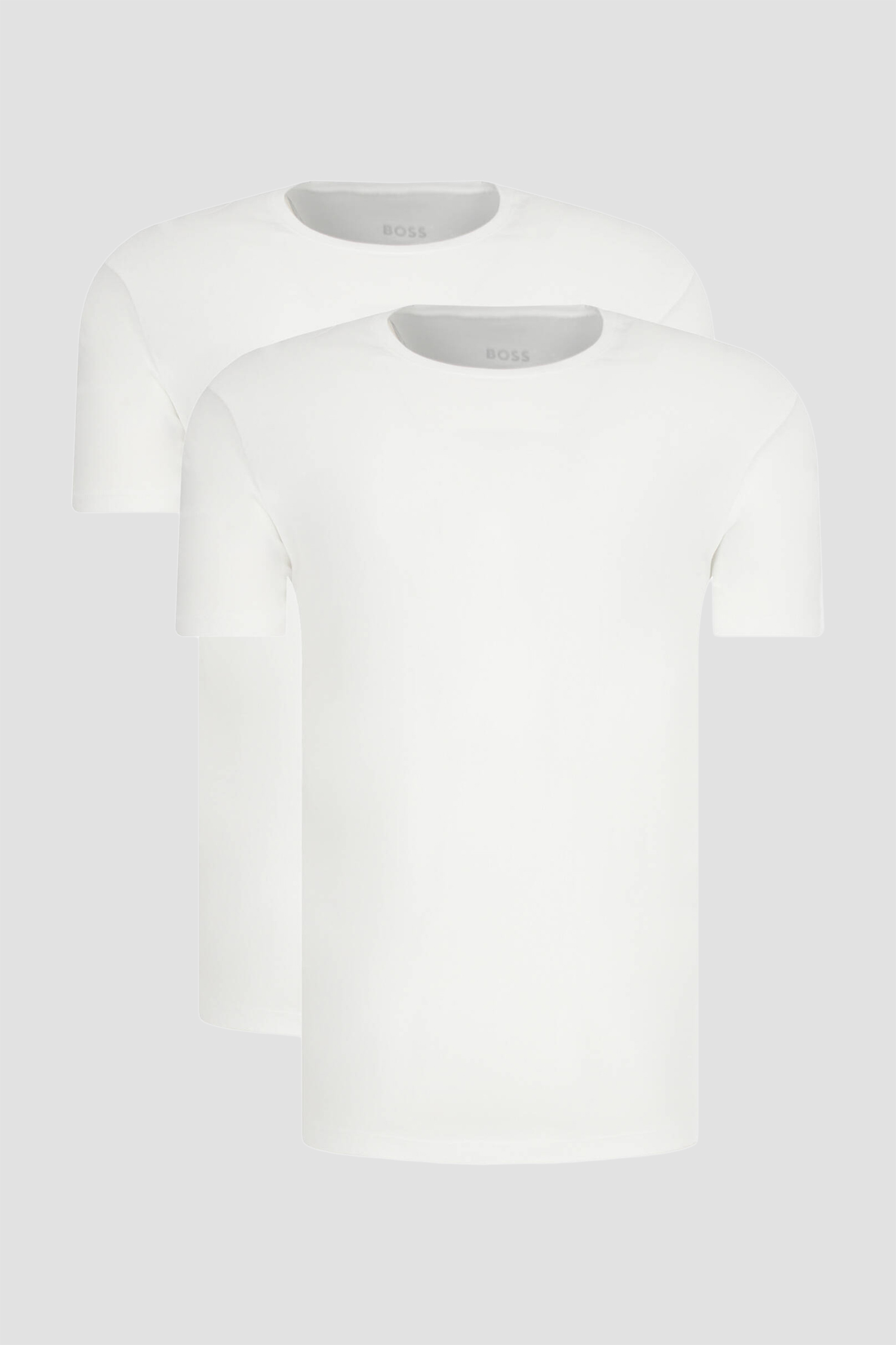 Мужская белая футболка (2 шт) BOSS 50479536;100