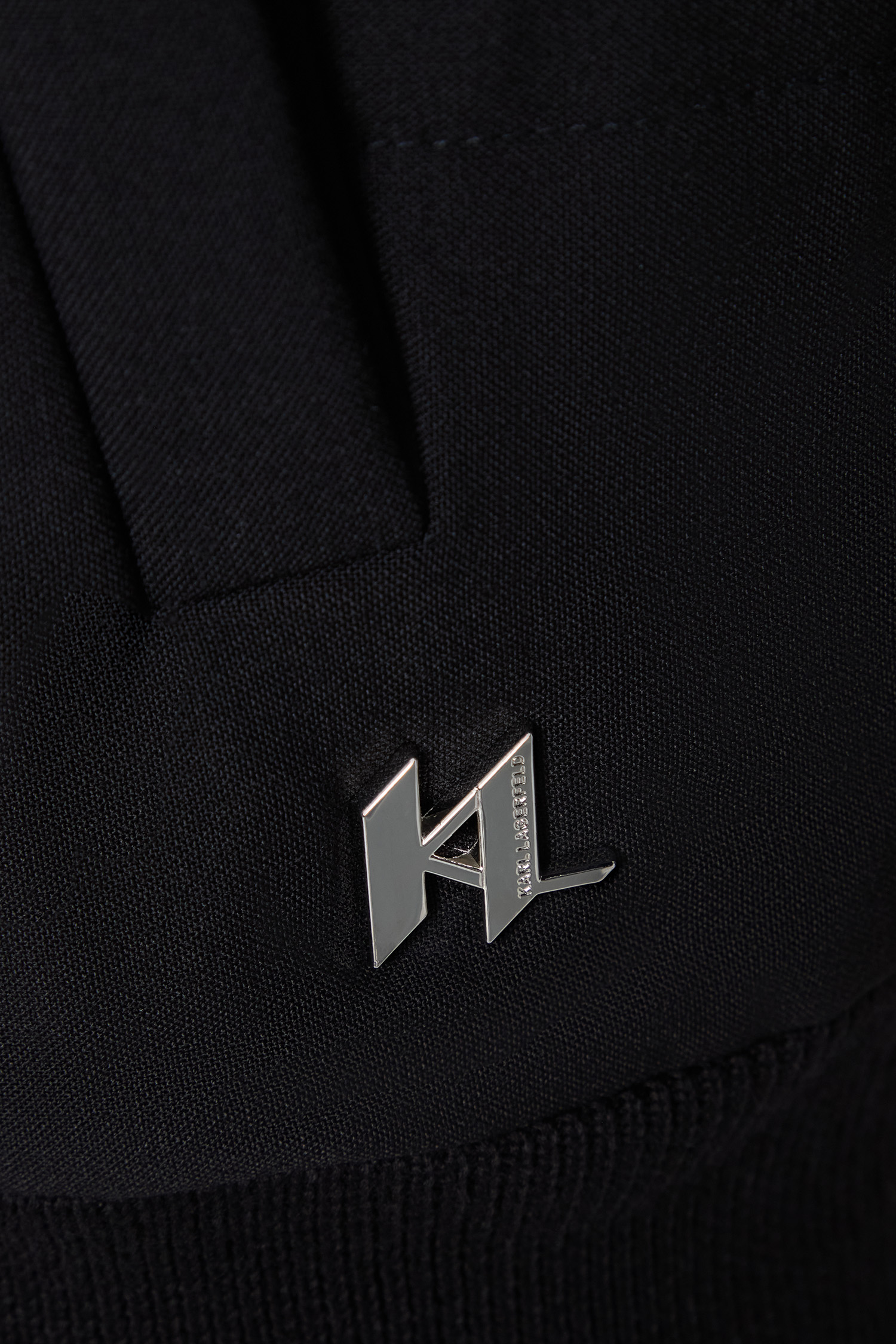 Мужской черный кардиган Karl Lagerfeld 561398.655030;990