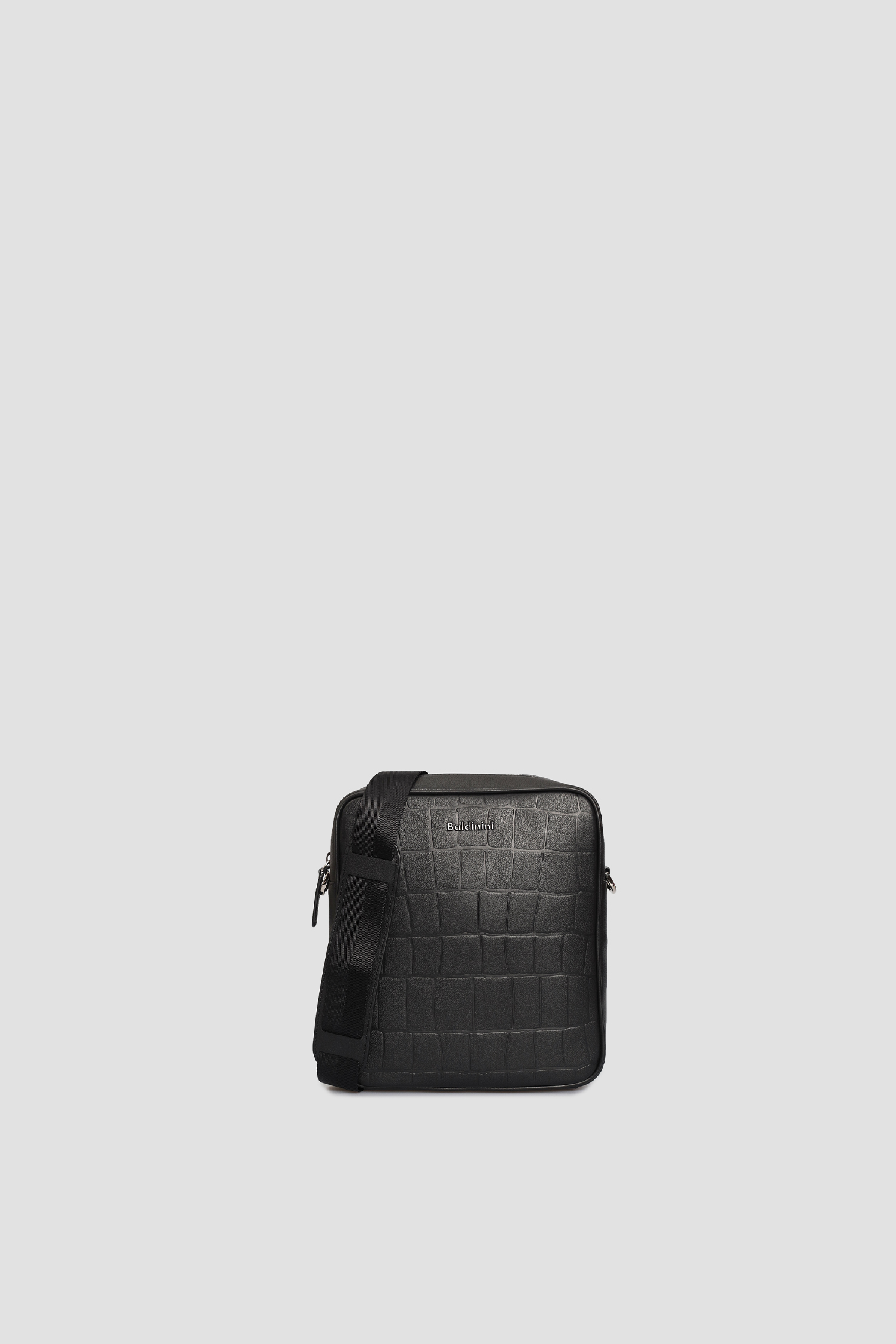 Мужская черная кожаная сумка Baldinini G4BPMG6V0022;999