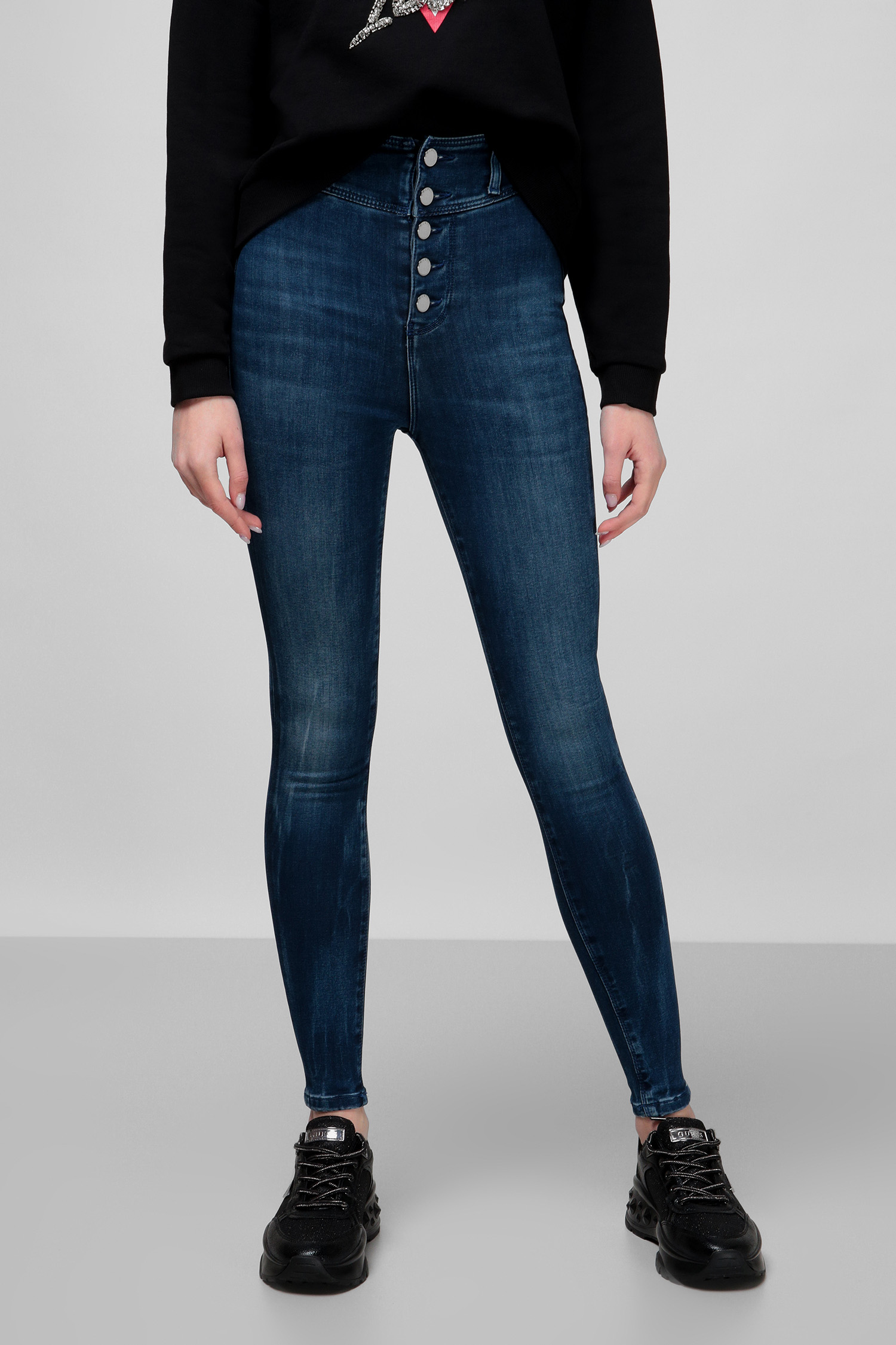Темно-сині джинси для дівчат Guess W0BA00.D4651;BLW1