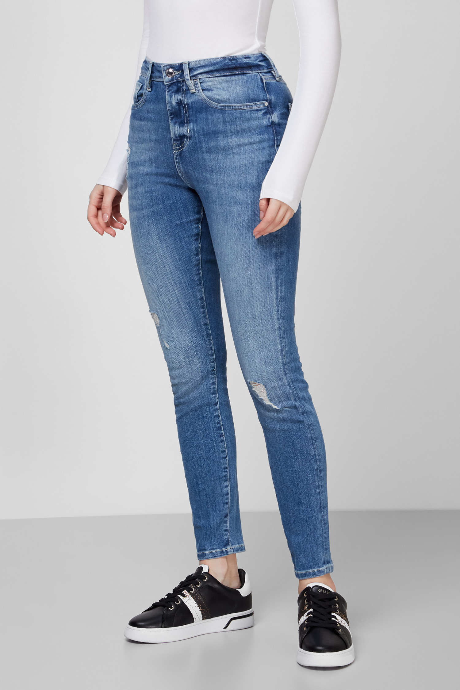 Жіночі сині джинси Ultimate Skinny Guess W1RA94.D4C91;SSIS