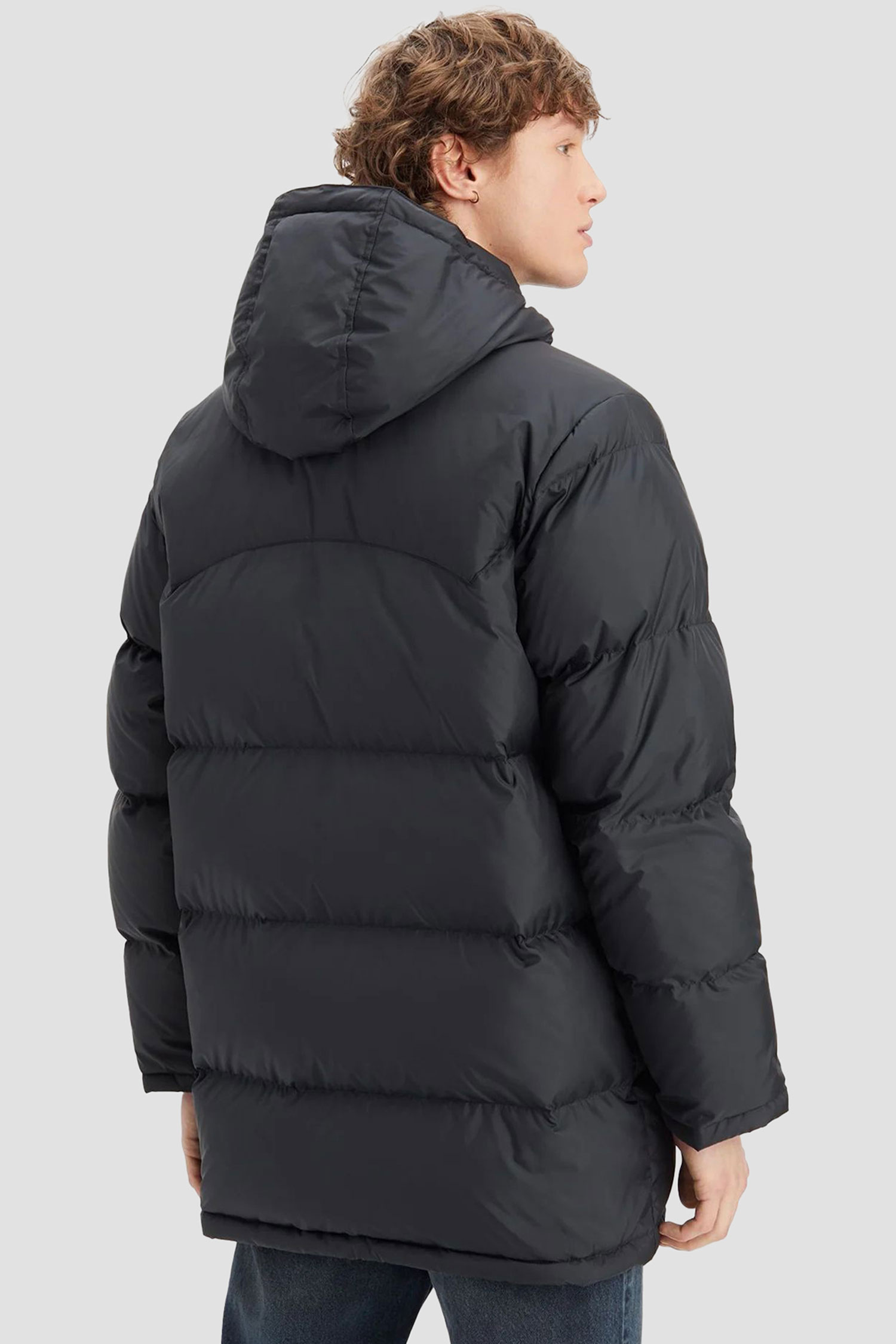 Чоловічий чорний пуховик Levi’s® A5627;0000