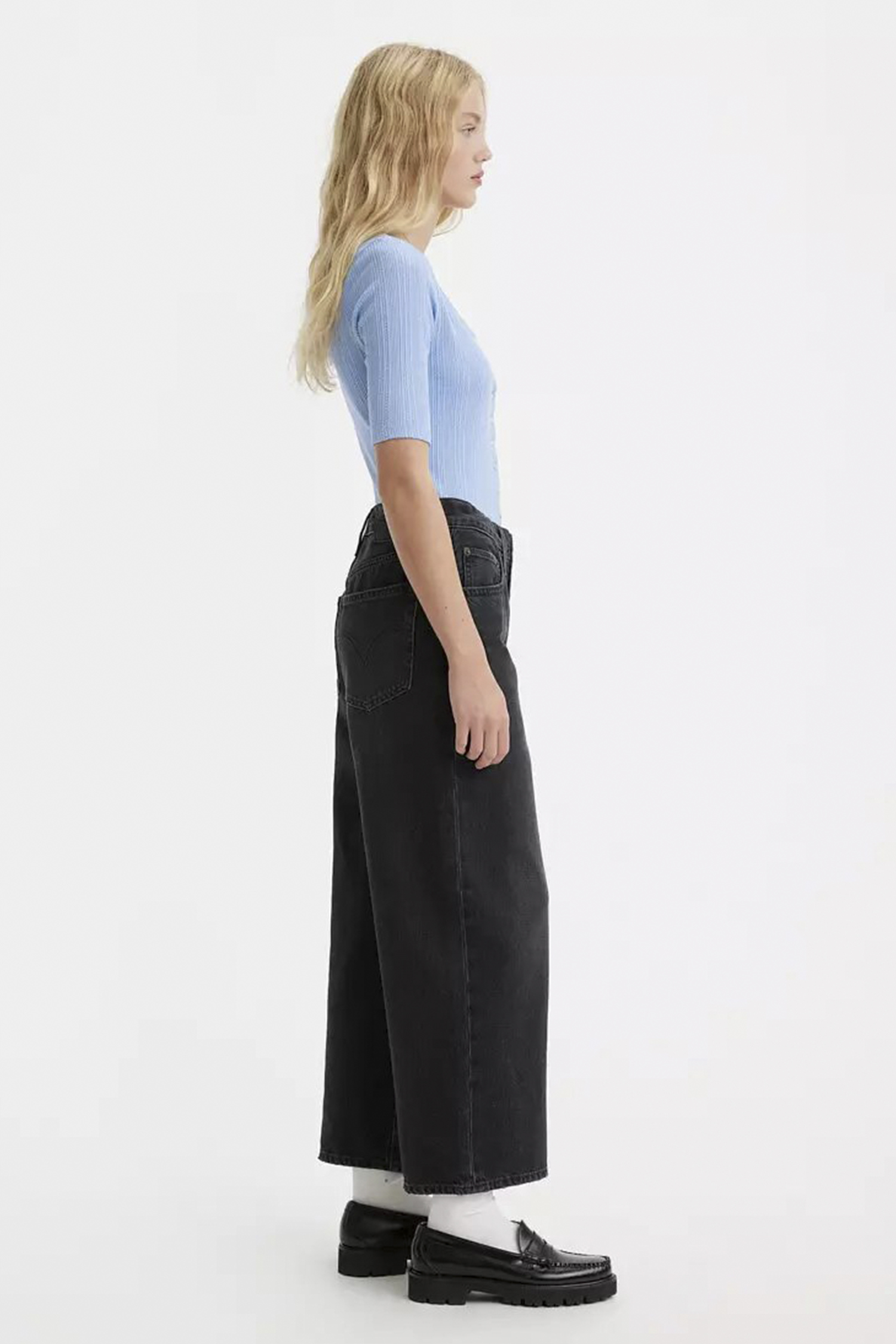 Жіночі чорні джинси Baggy High Water Levi’s® A4678;0000