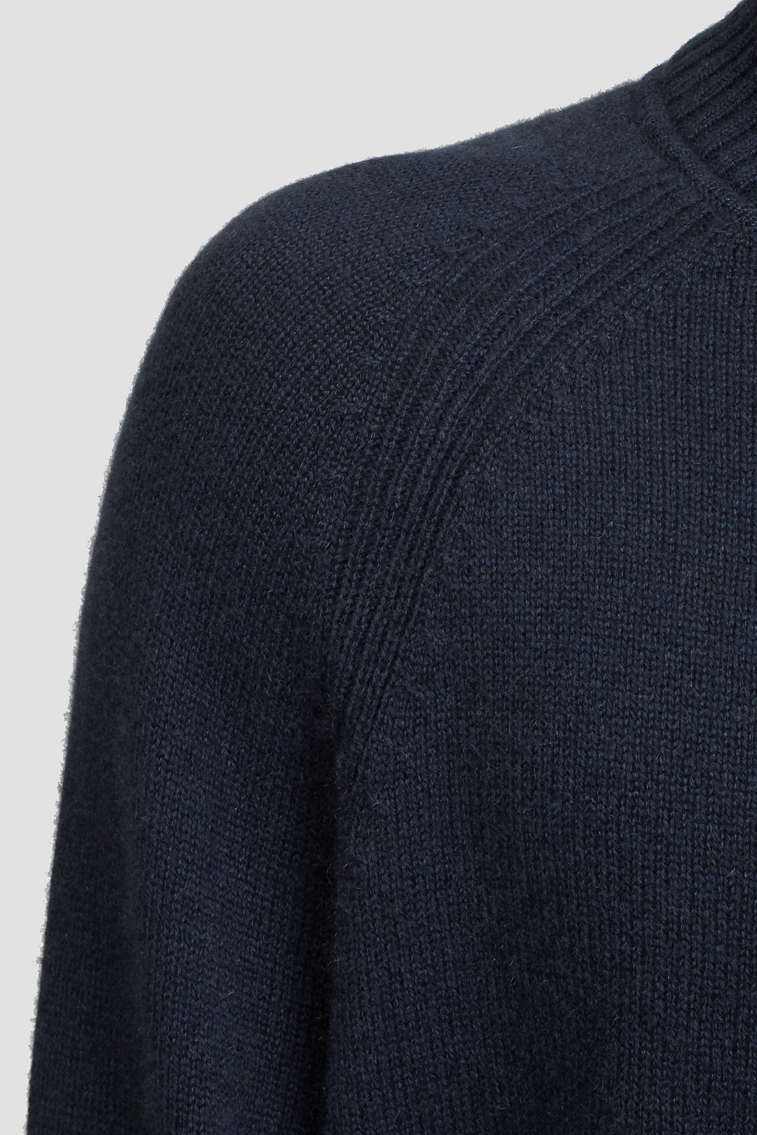 Мужской темно-синий кашемировый кардиган BOSS 50526906;404