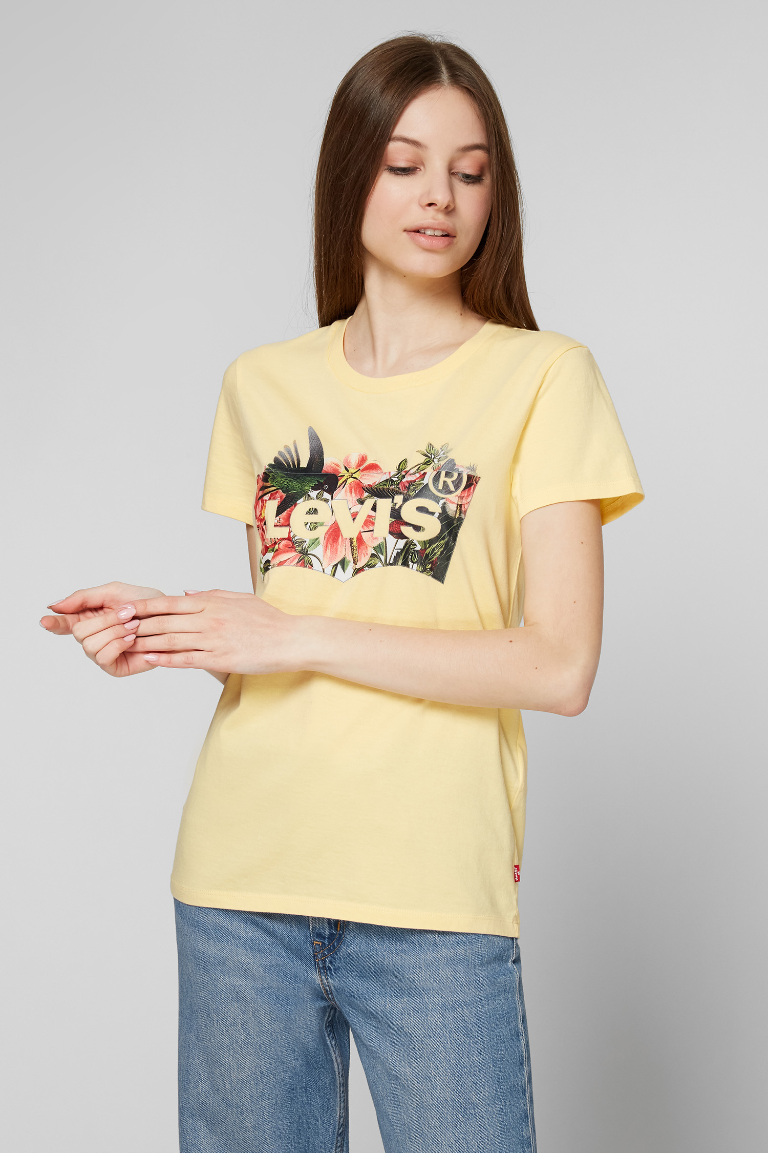 Желтая футболка для девушек Levi's® 17369;1264 — Ultrashop