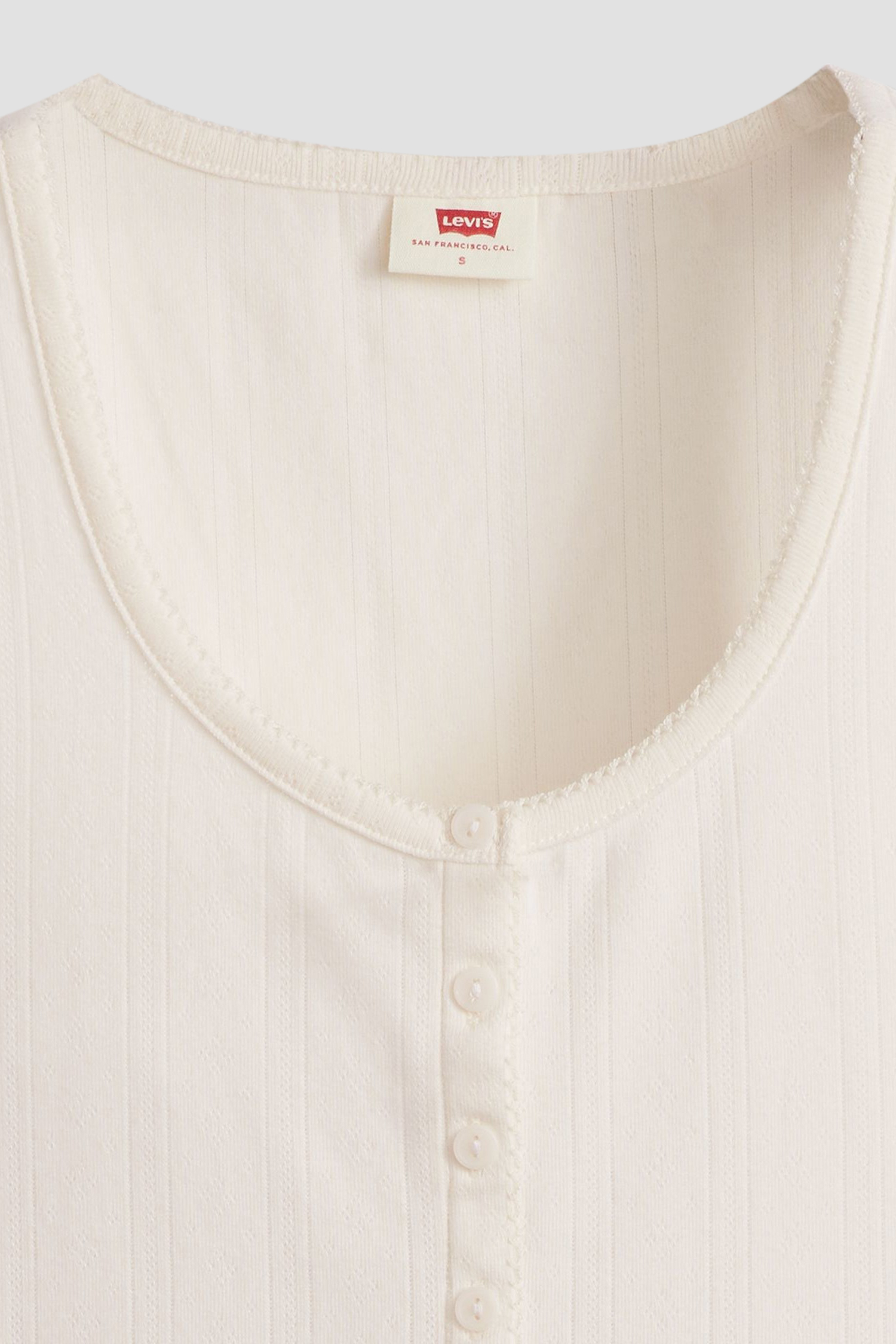 Женский белый топ Levi’s® 001ID;0000
