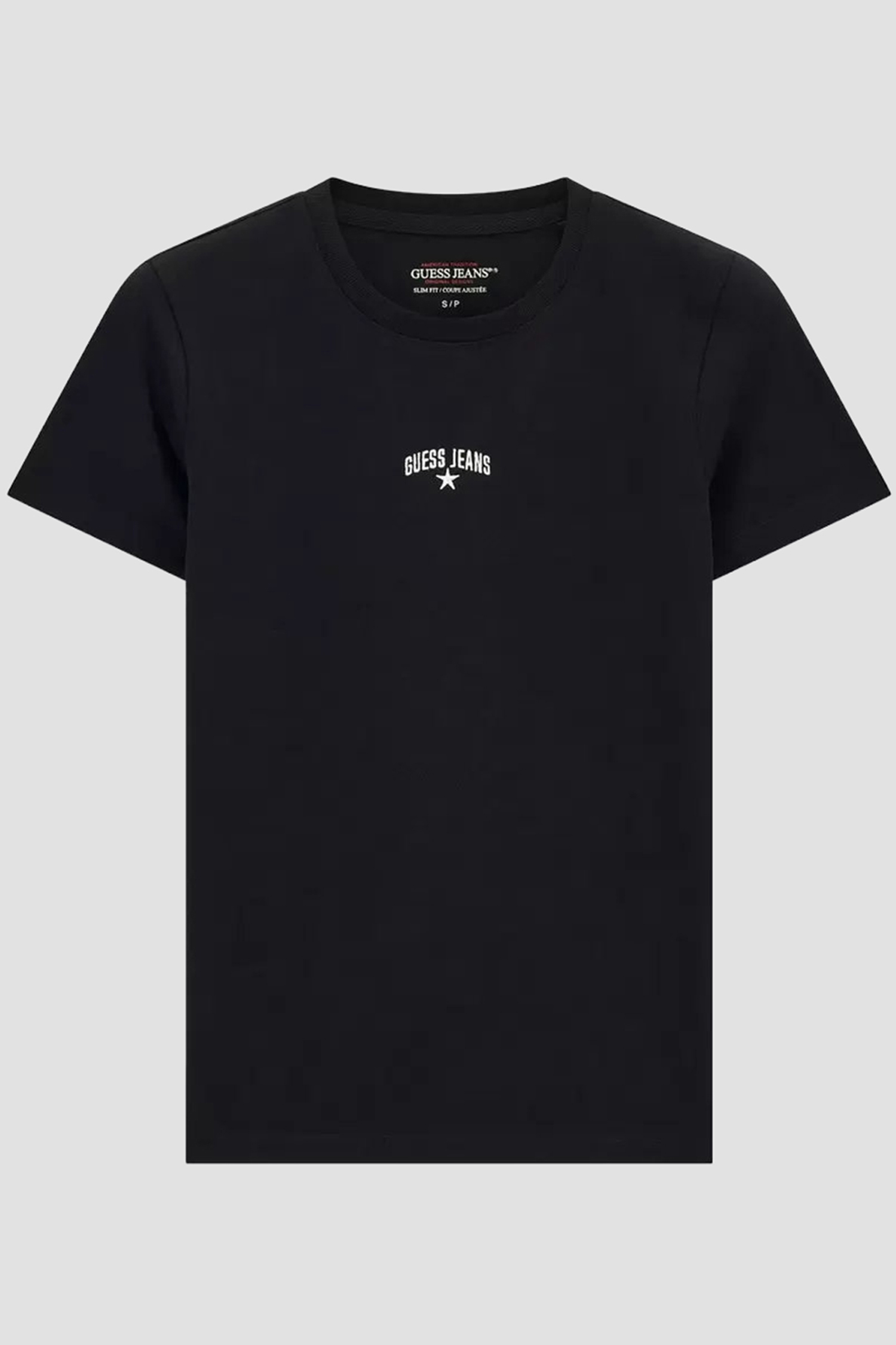 Жіноча чорна футболка Guess Jeans W6YI51.K4679;JBLK