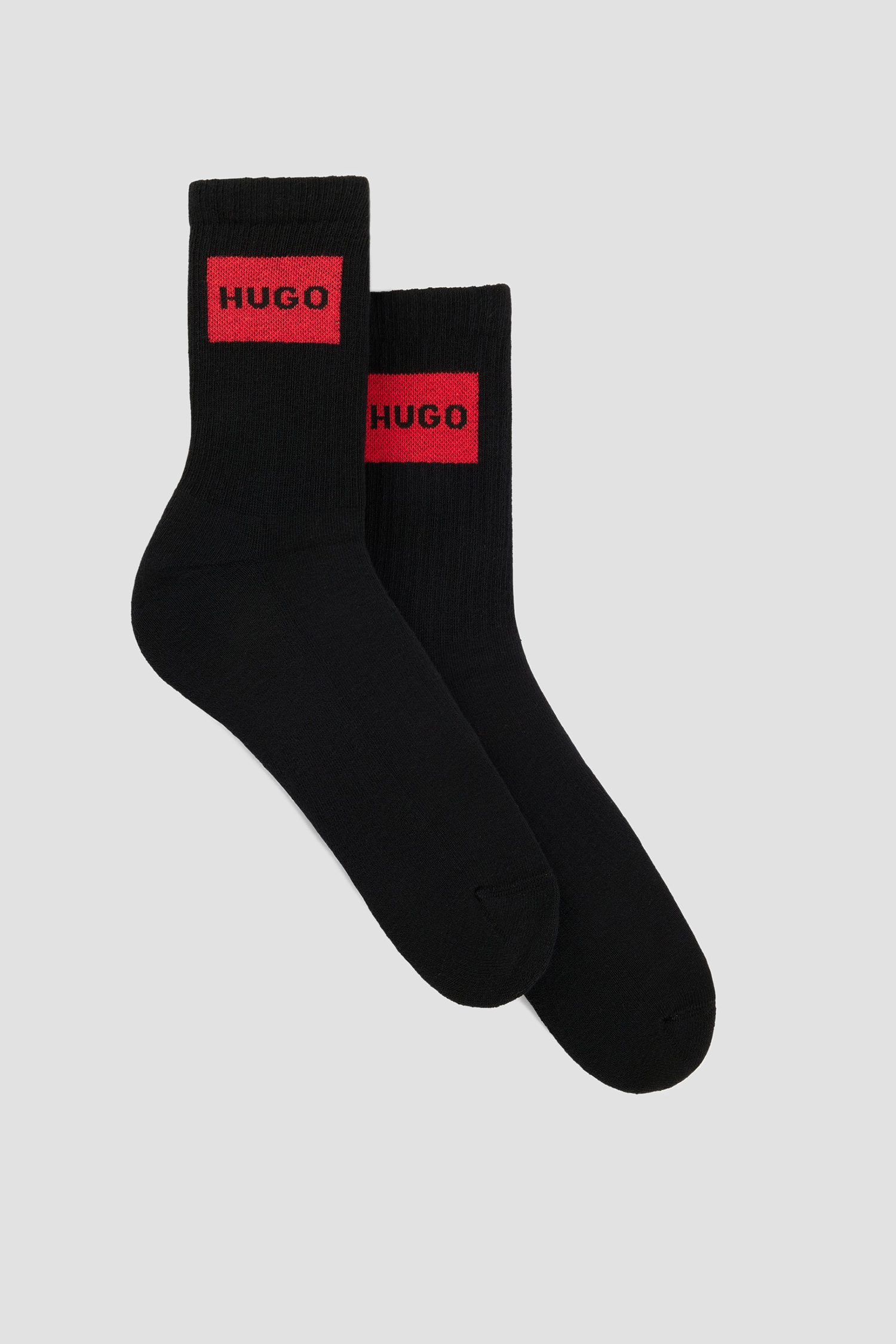 Женские черные носки (2 пары) HUGO 50510661;001