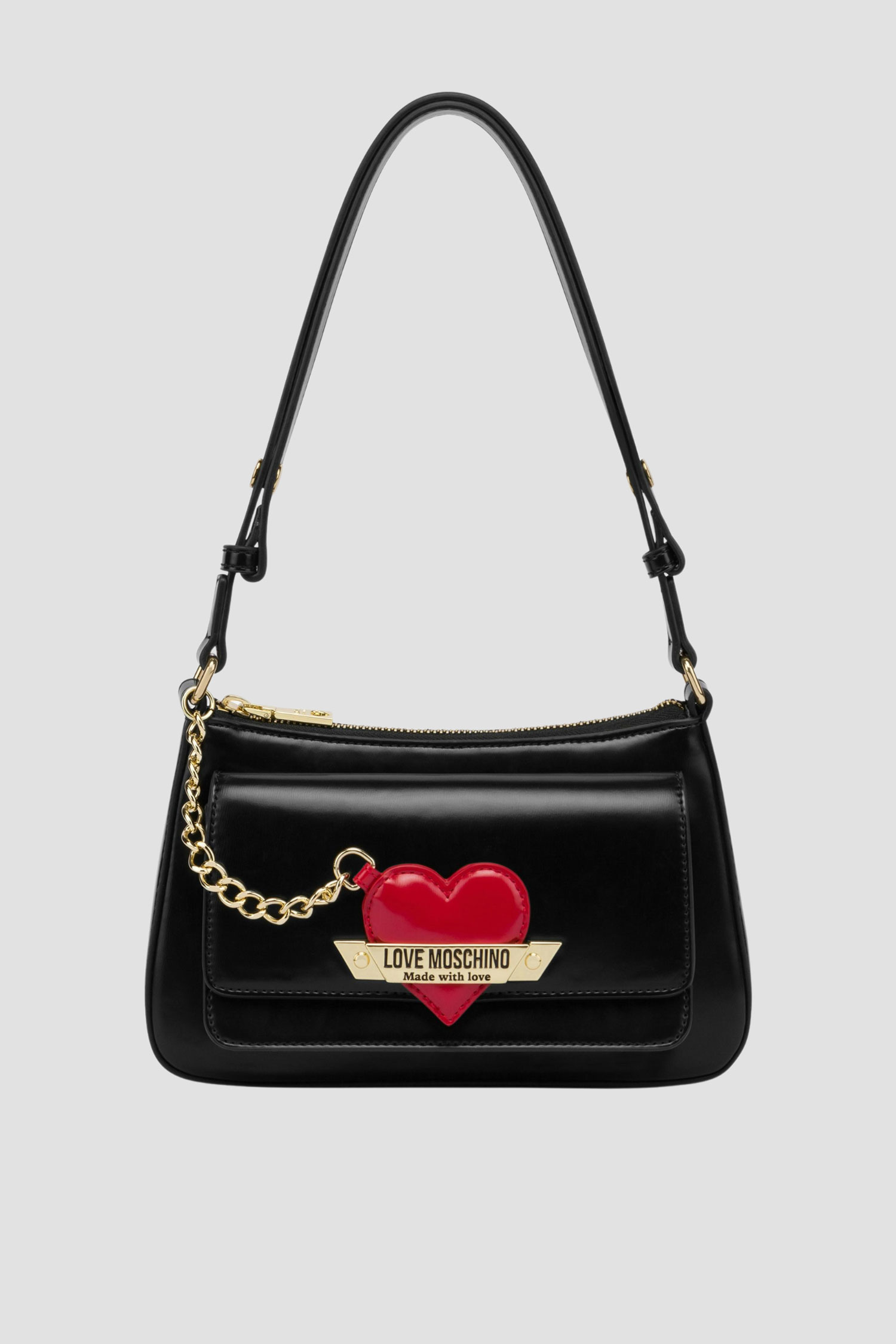 Жіноча чорна сумка Moschino JC4140PP1L.LM1;000