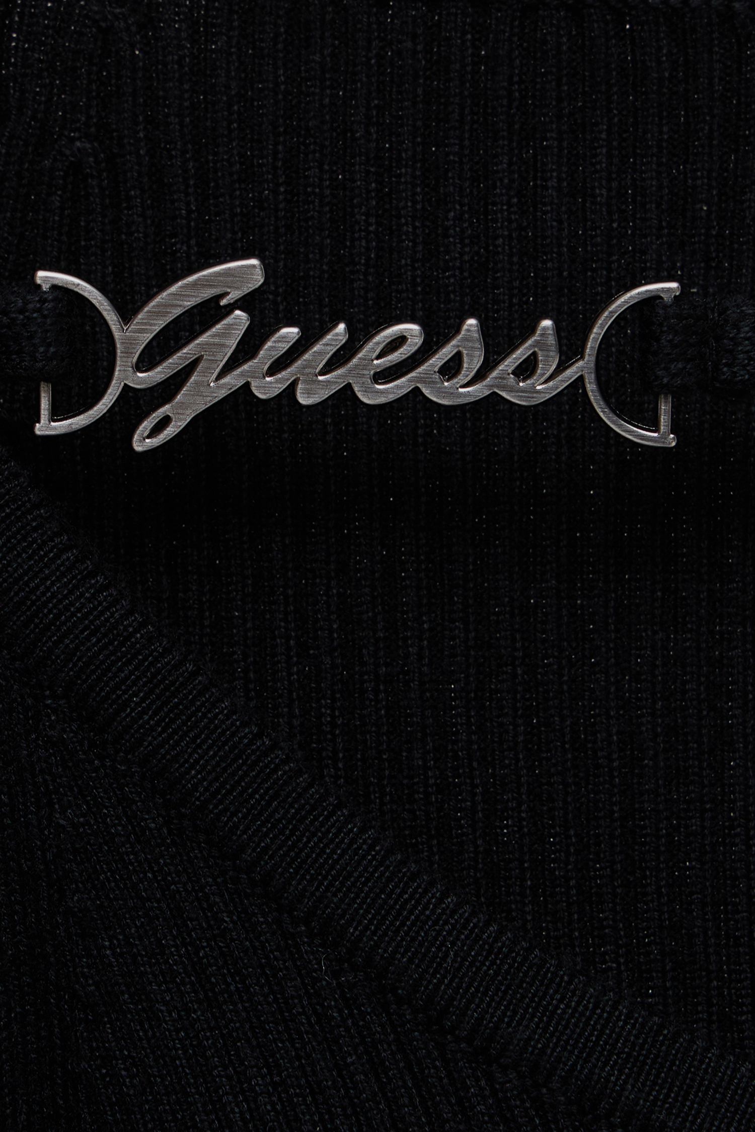 Жіночий чорний джемпер Guess W6YR22.Z0966;JBLK