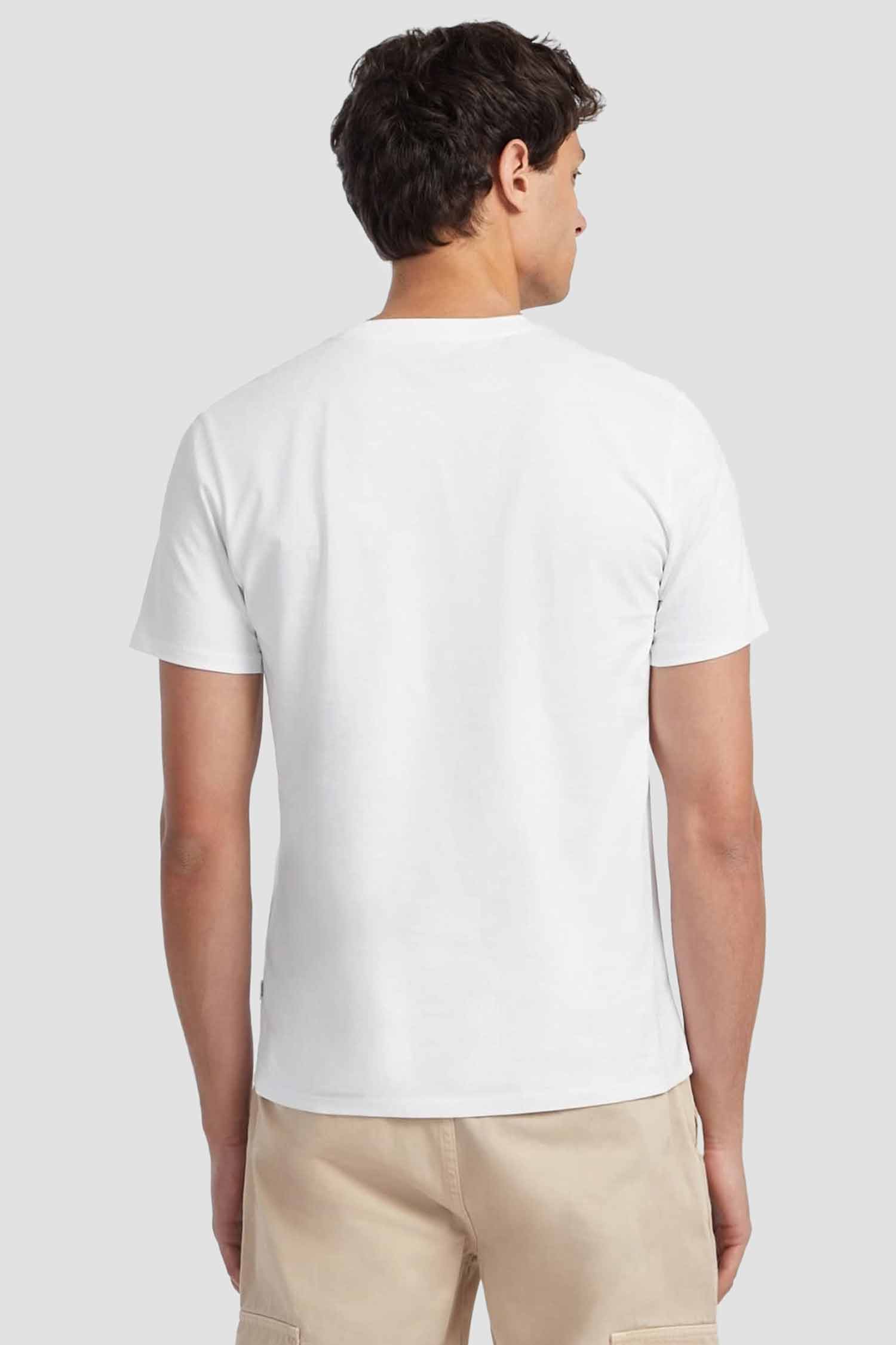 Мужская белая футболка Guess Jeans M4YI55.K8HM0;G011