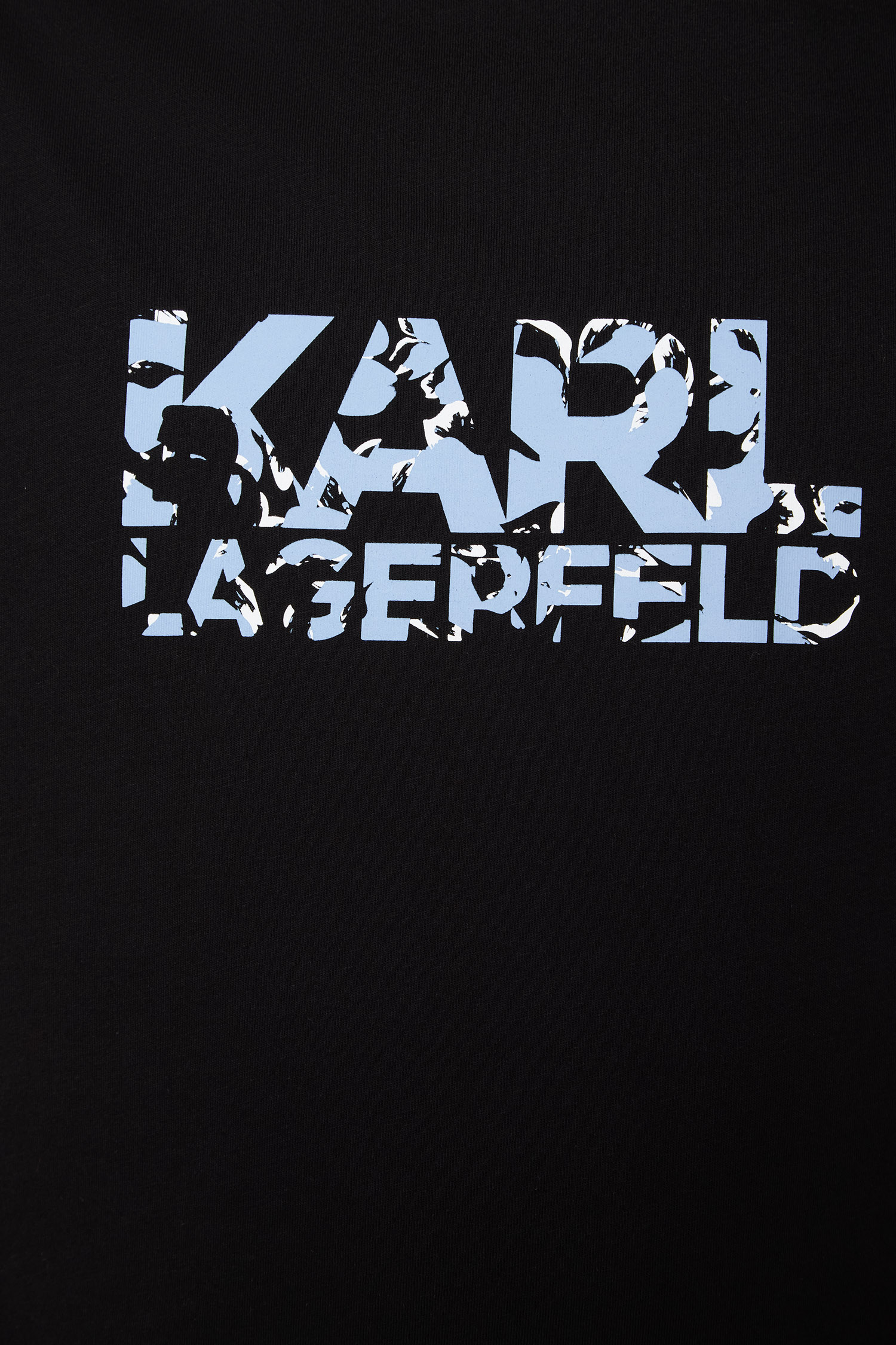 Чоловіча чорна футболка Karl Lagerfeld 552224.755042;990