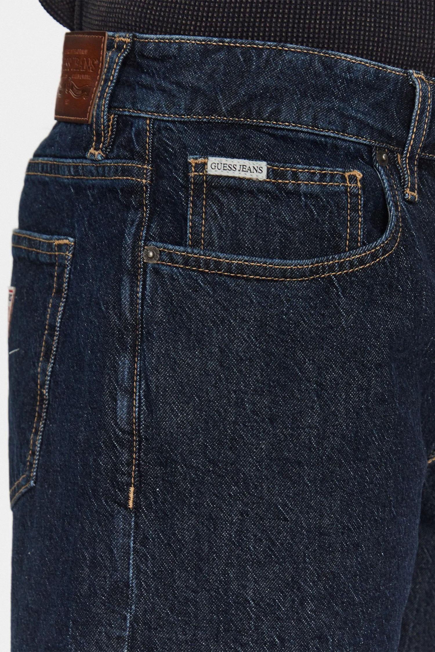 Чоловічі темно-сині джинсові шорти Guess Jeans M4YD37.D5M55;GAD1