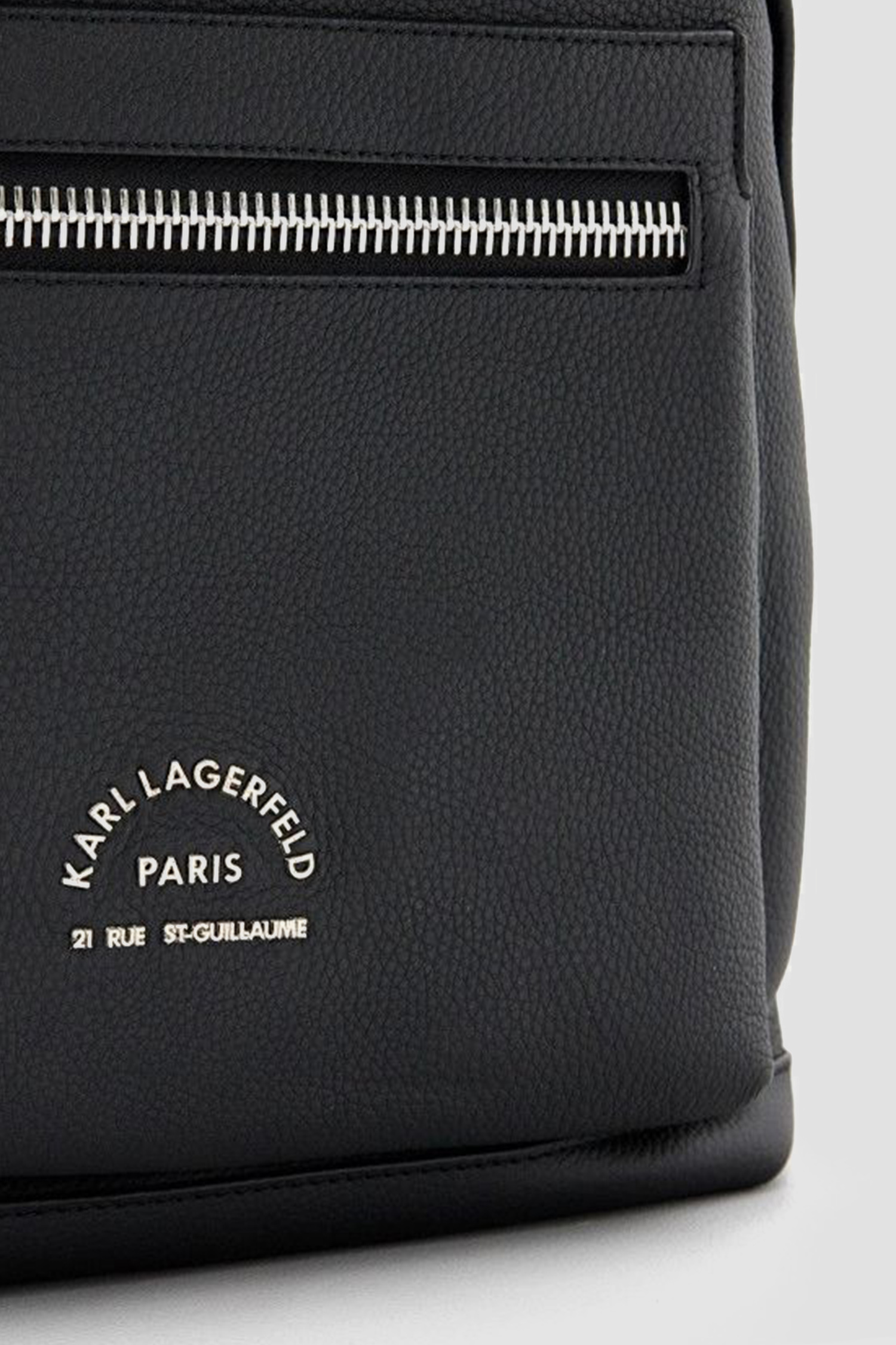 Чоловічий чорний шкіряний рюкзак Karl Lagerfeld 534451.815908;990