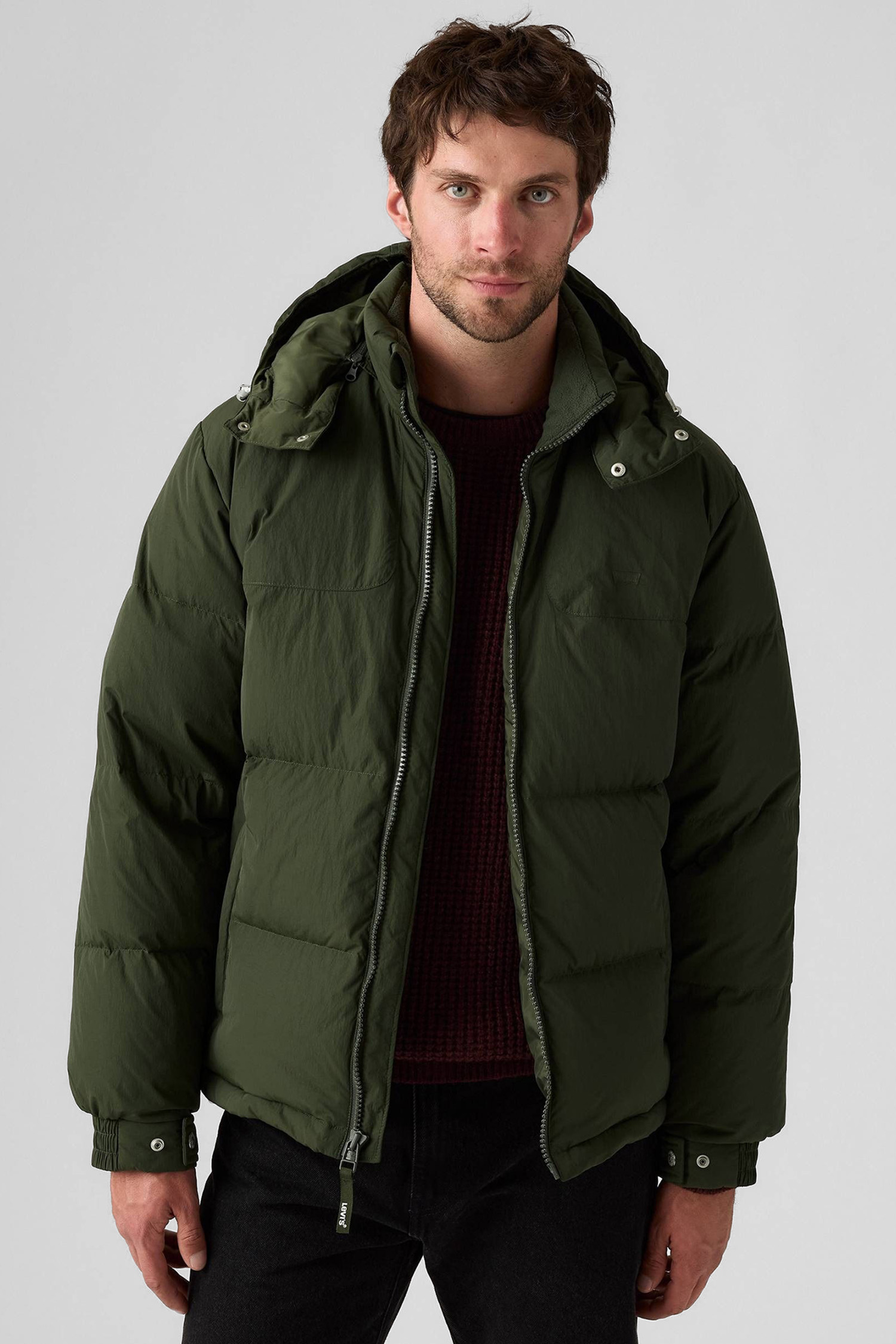 Мужская темно-зеленая куртка Levi’s® A8557;0010