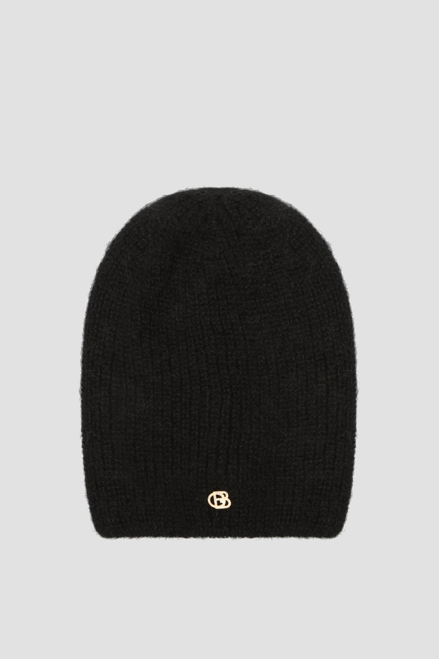 Женская черная шерстяная шапка Baldinini L2BC02ANTE;0000