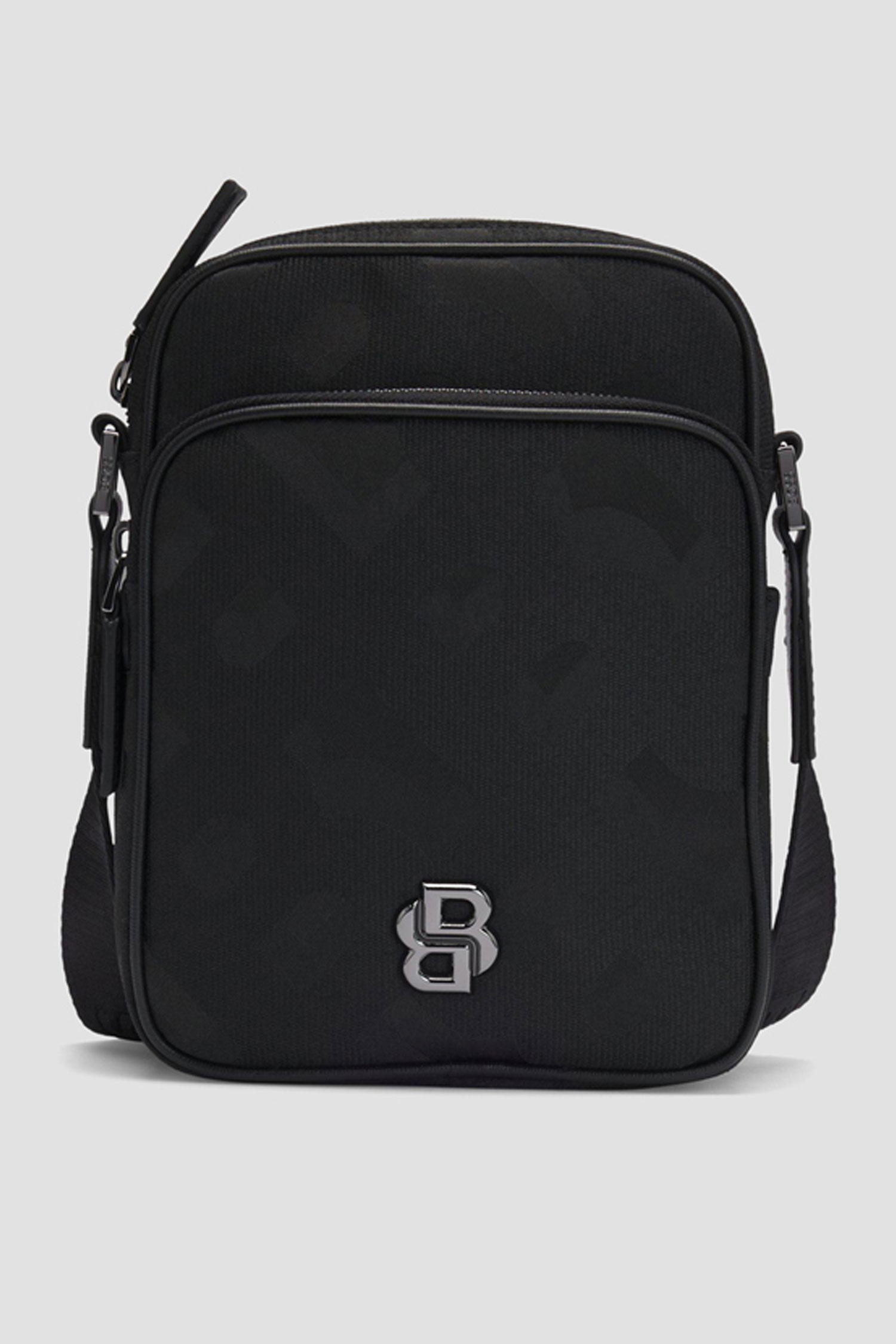 Чоловіча чорна сумка з візерунком BOSS 50536220;001