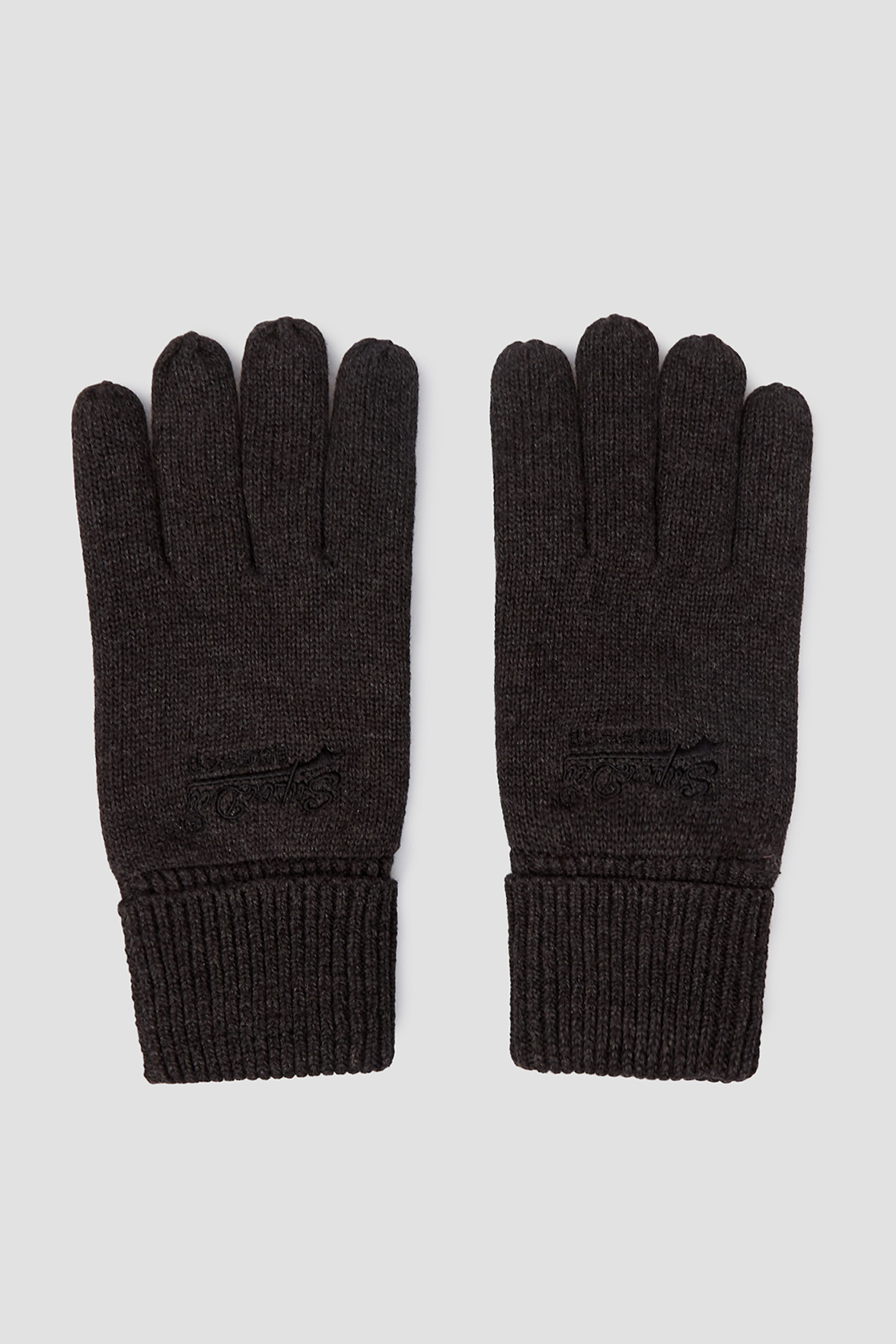 Темно-серые перчатки для парней SuperDry M9310003A;DW2