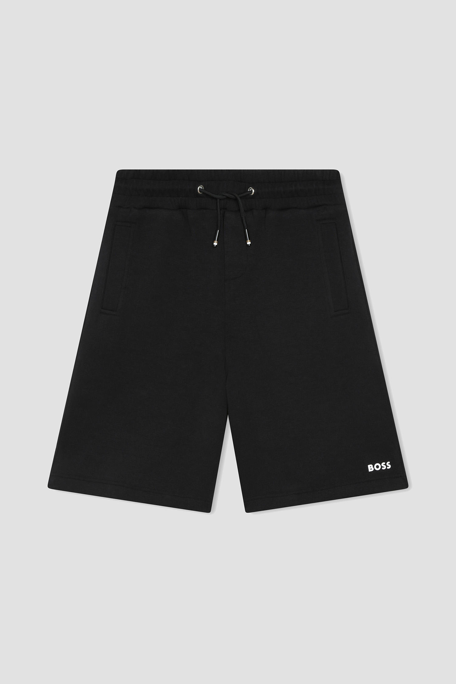 Детские черные шорты BOSS kids J50992;09B