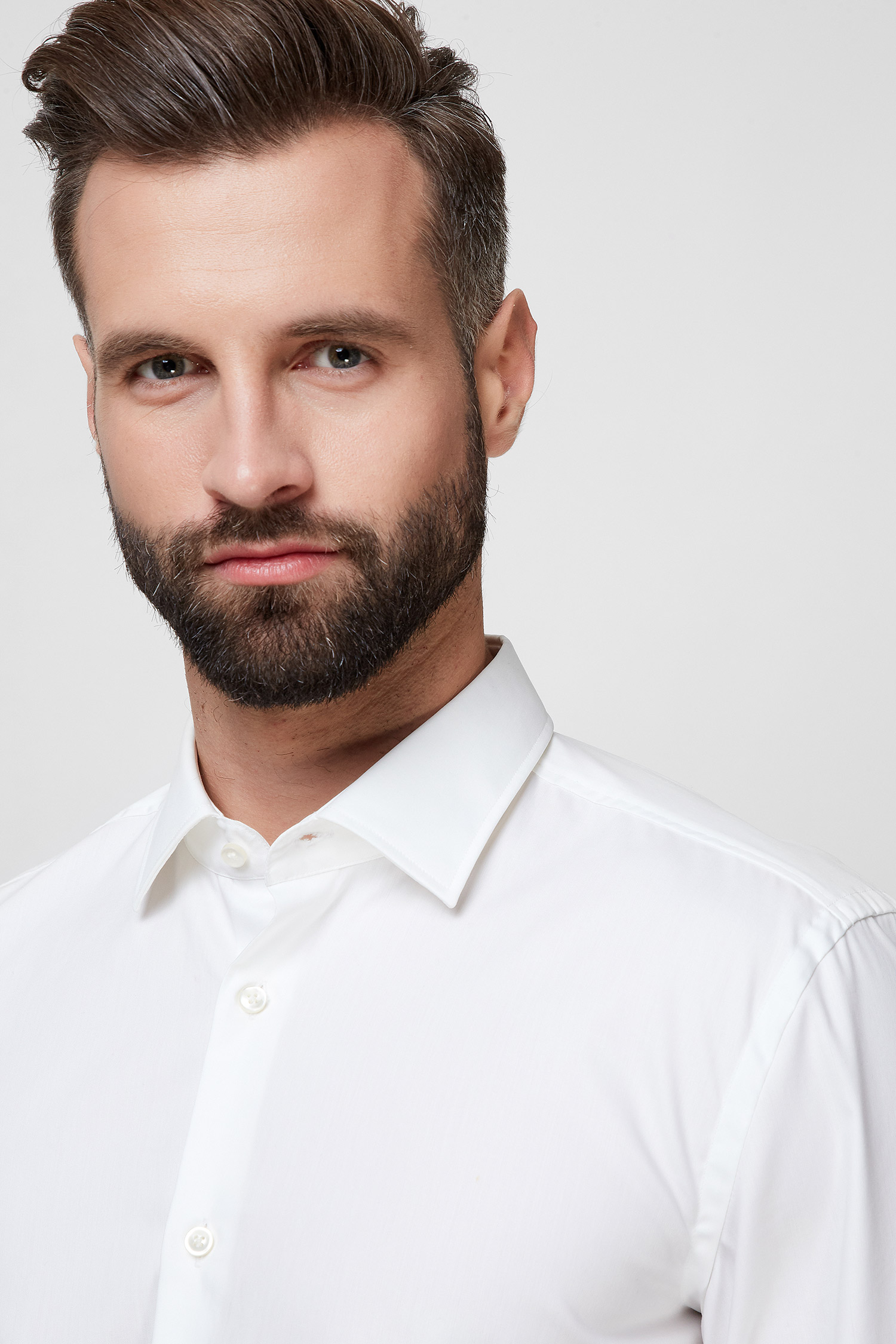 Чоловіча біла сорочка BOSS 50327693;100