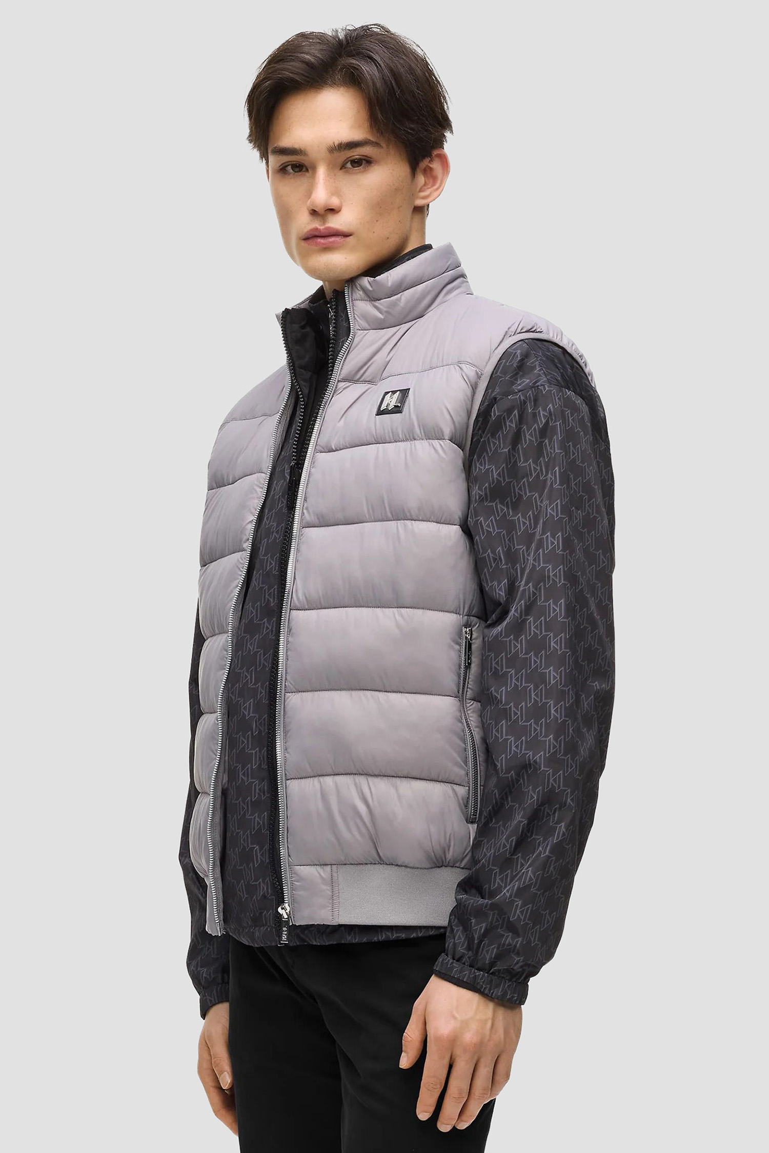 Чоловічий сірий жилет Karl Lagerfeld 561590.505091;940