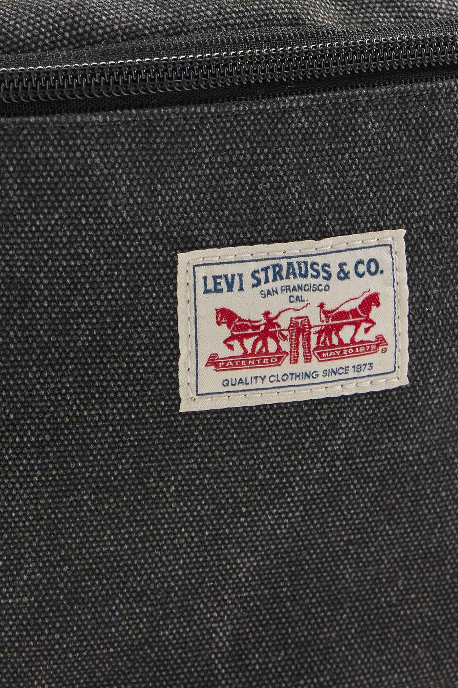 Чоловіча темно-сіра поясна сумка Levi’s® 004C8;0001