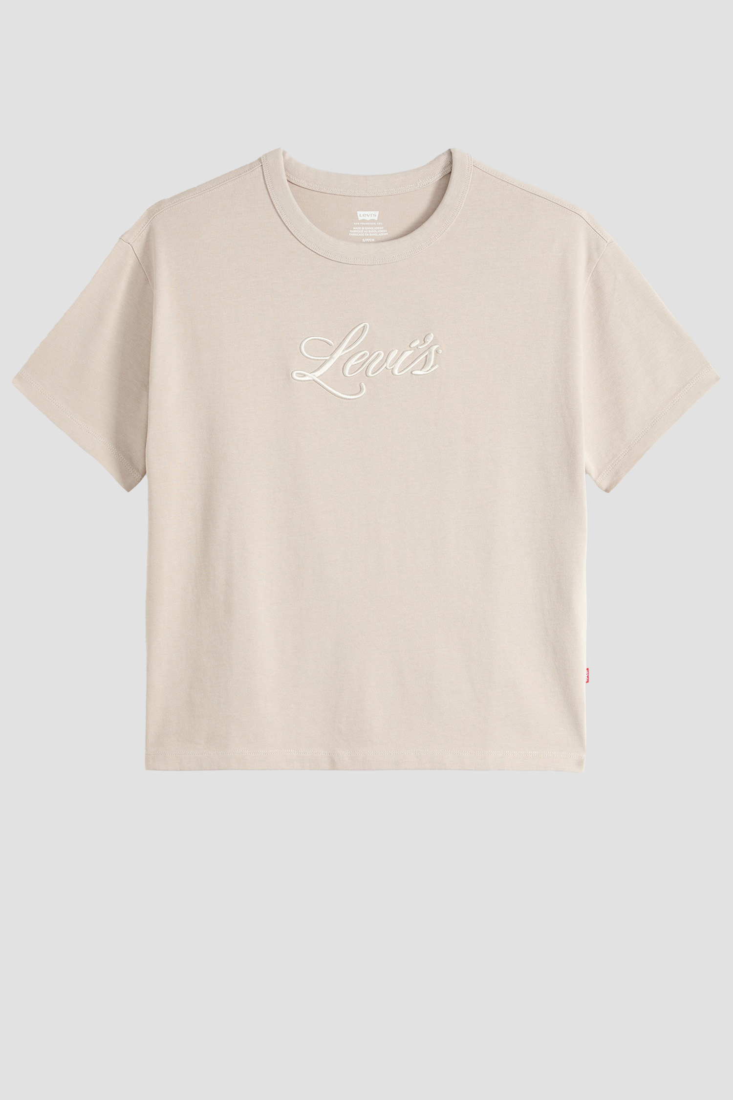 Женская бежевая футболка Levi’s® 005OY;0045