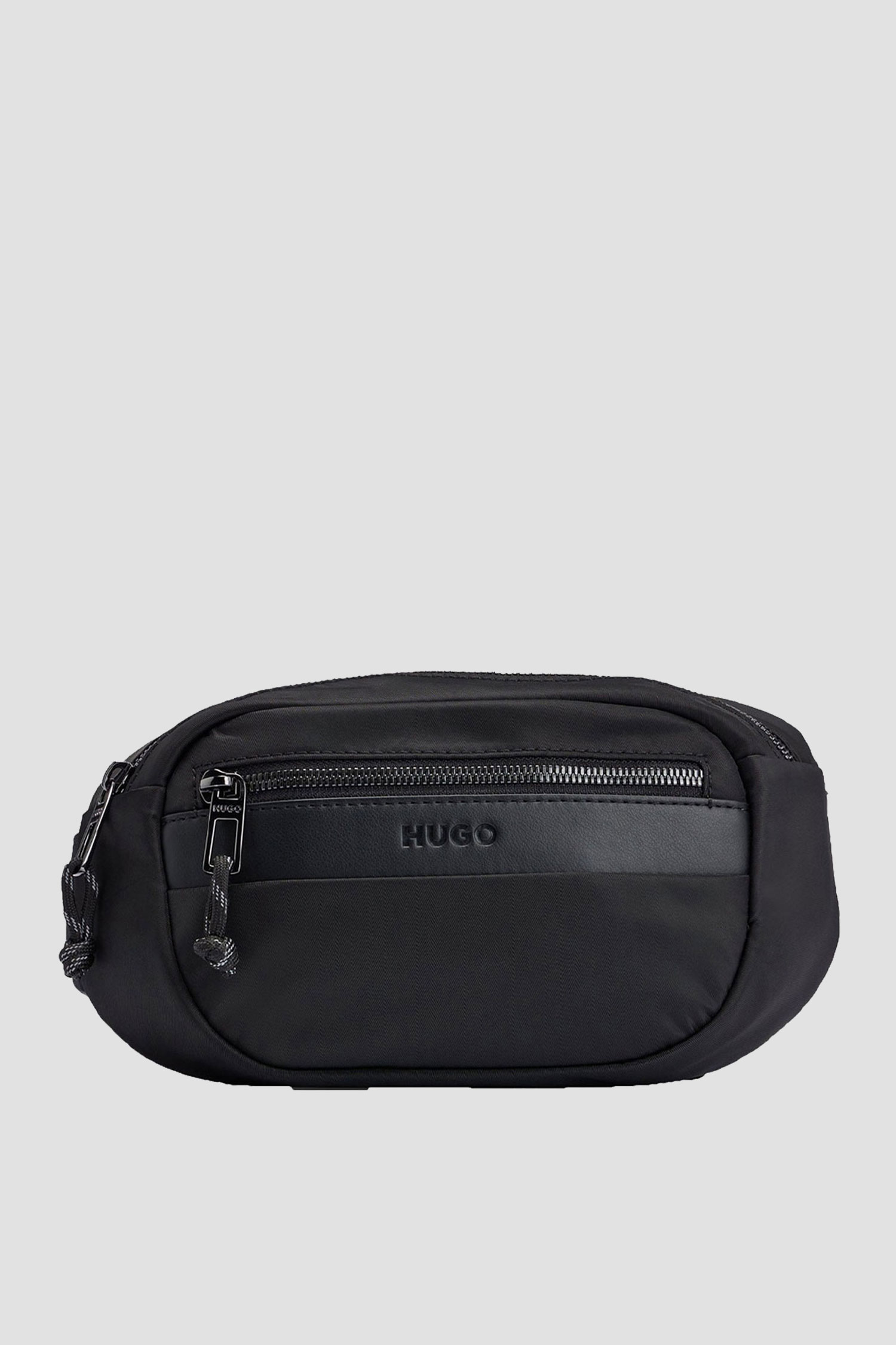 Мужская черная поясная сумка HUGO 50503815;001