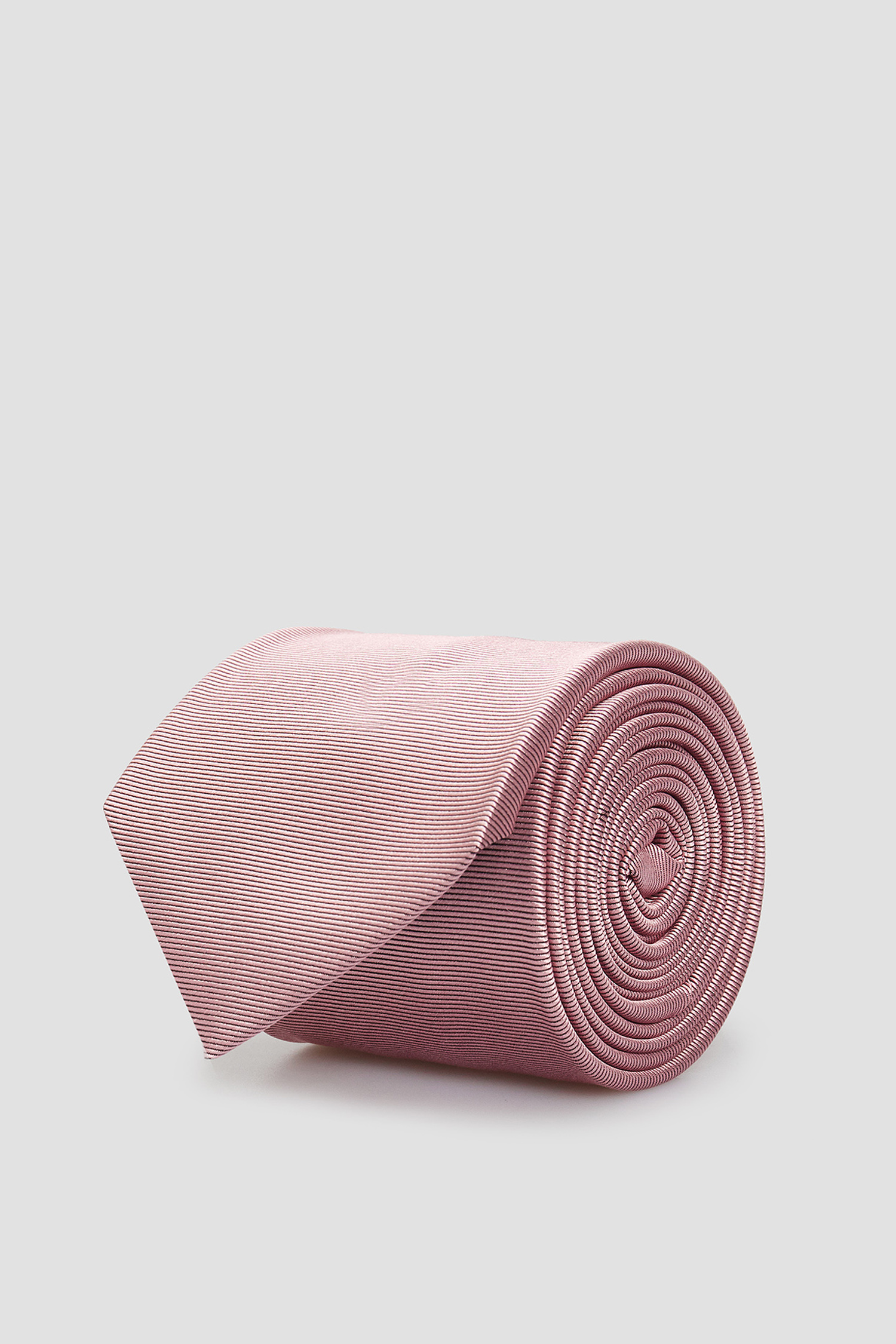 Мужской розовый шелковый галстук BOSS 50452259;689