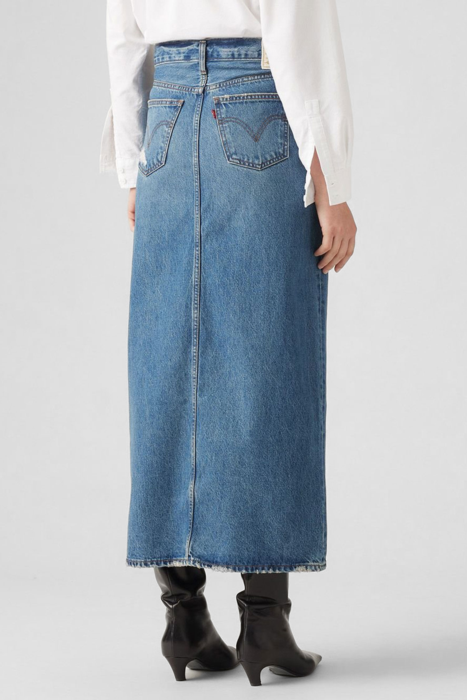 Женская синяя джинсовая юбка Levi’s® A7512;0008