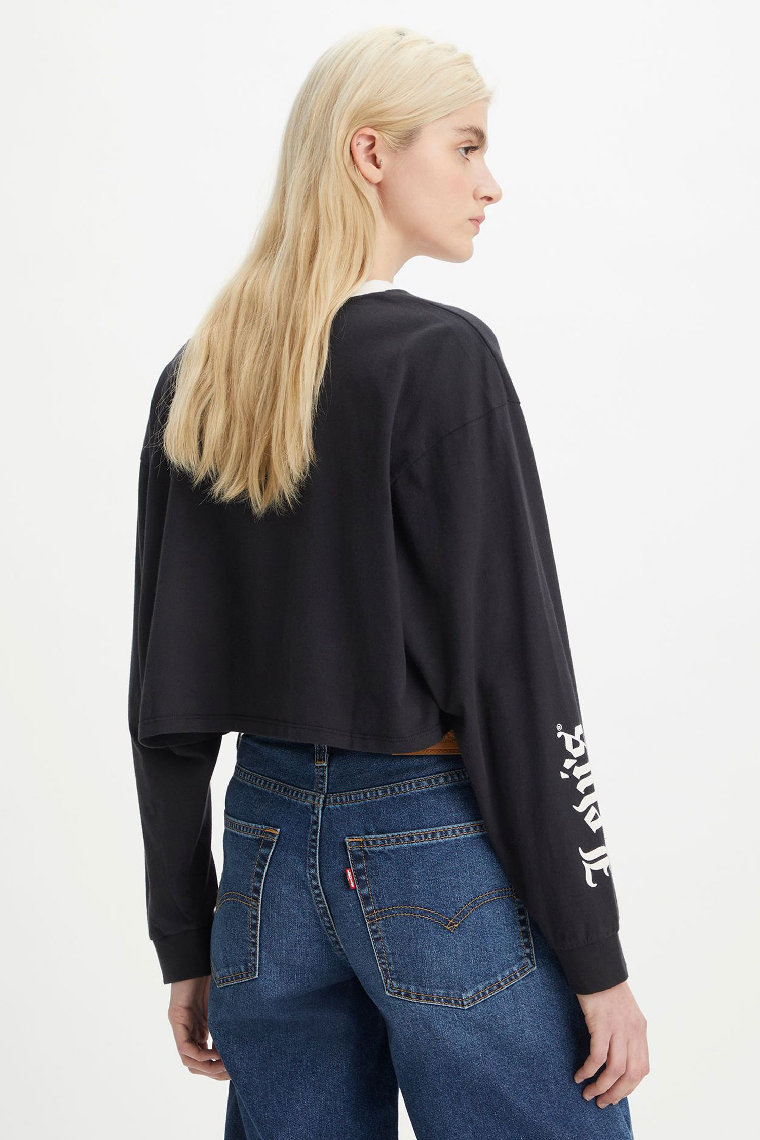 Жіночий чорний лонгслів Levi’s® A3525;0012