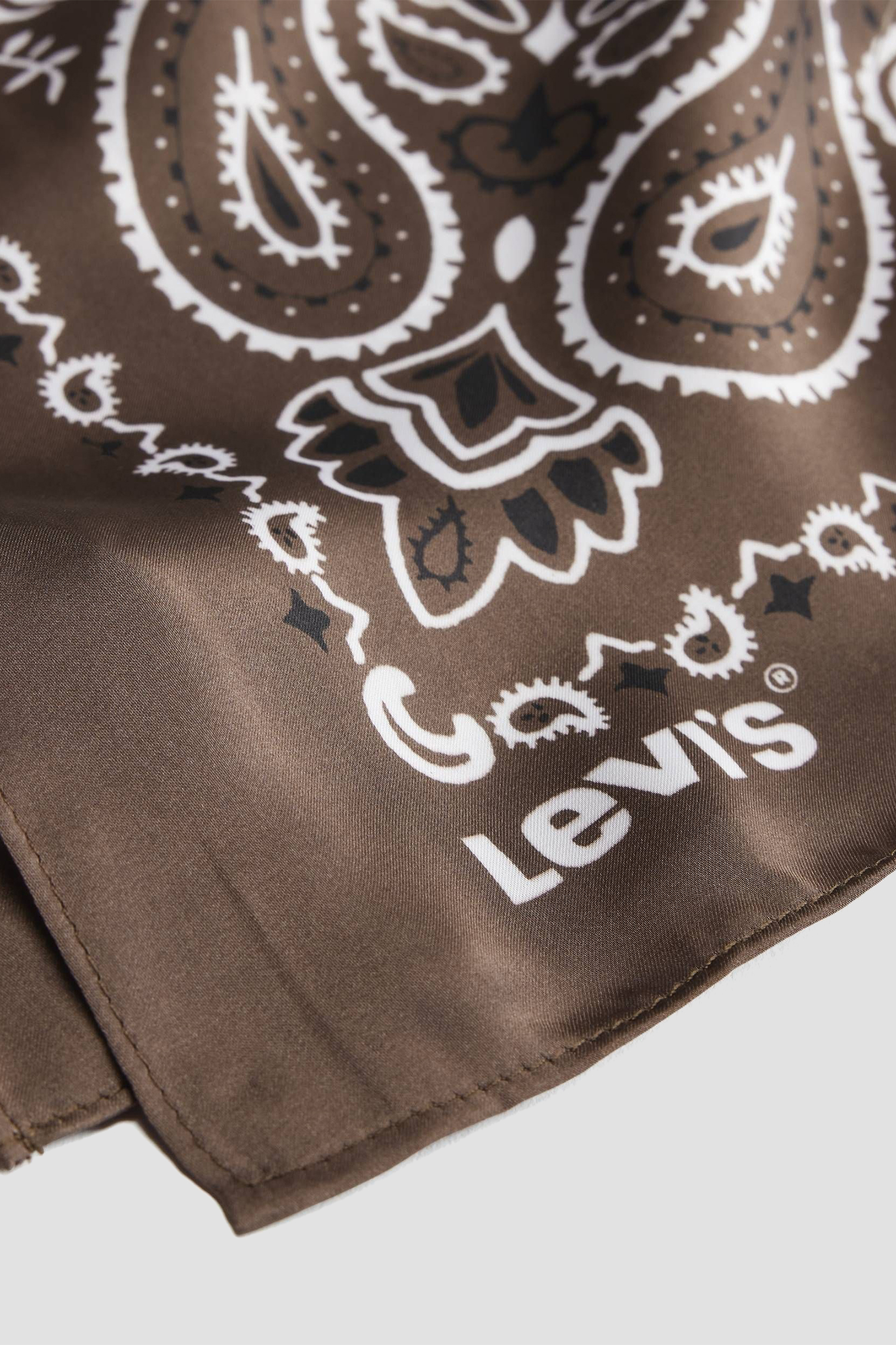 Жіноча коричнева бандана з візерунком Levi’s® 005G0;0004