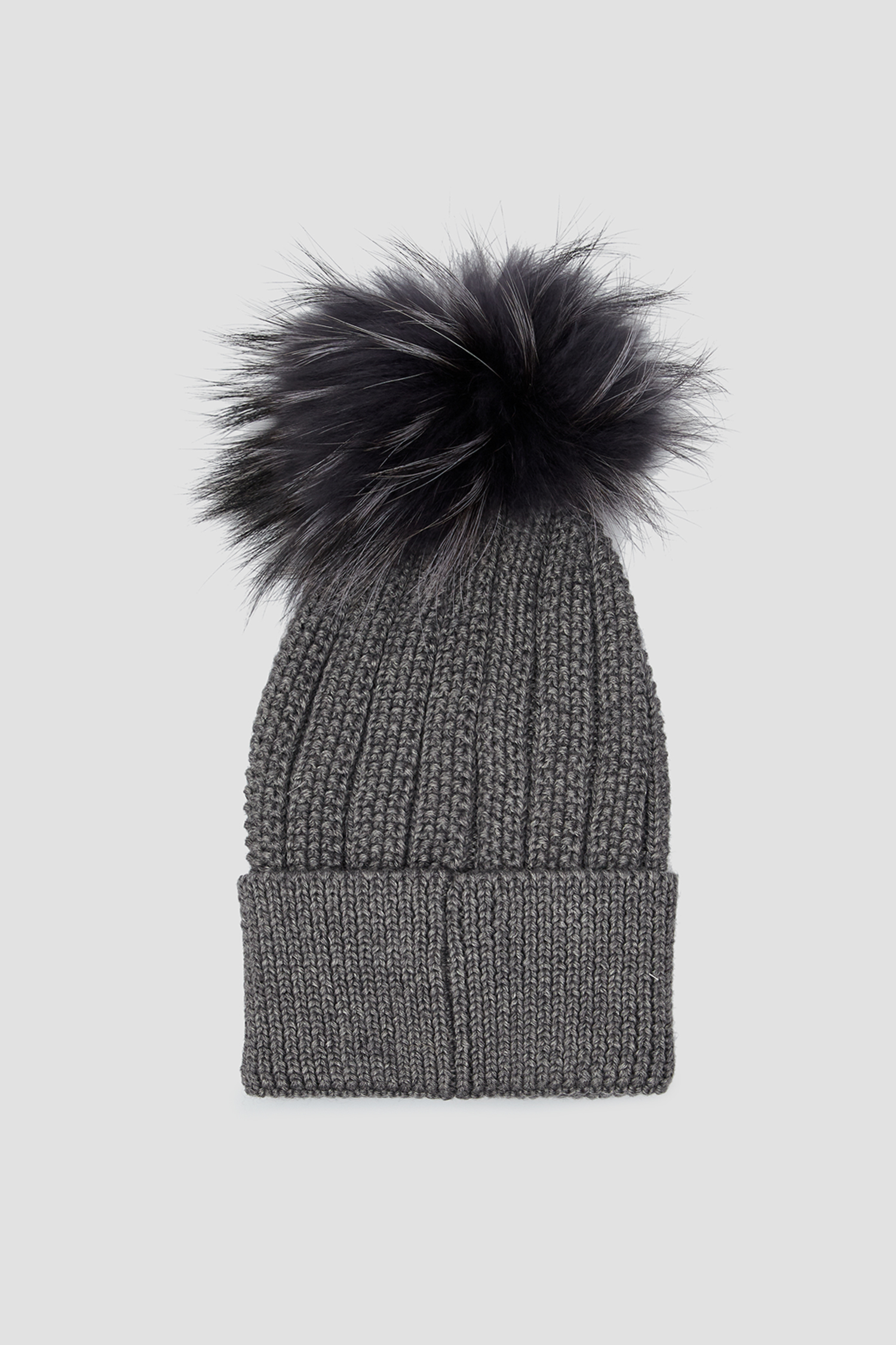 Женская серая шерстяная шапка BALDININI L3B020XXMSLA;0700