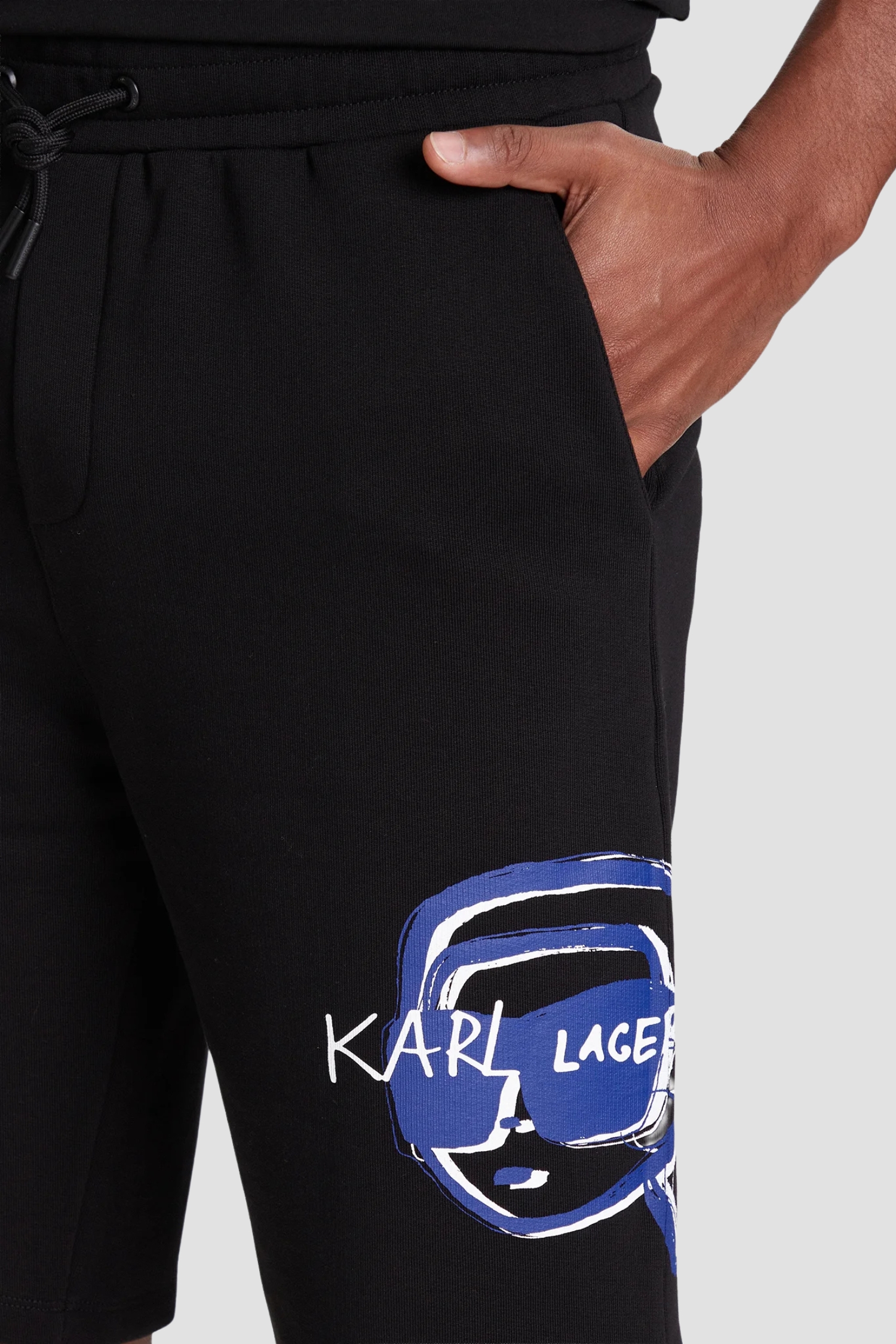 Мужские черные шорты Karl Lagerfeld 553904.705114;990