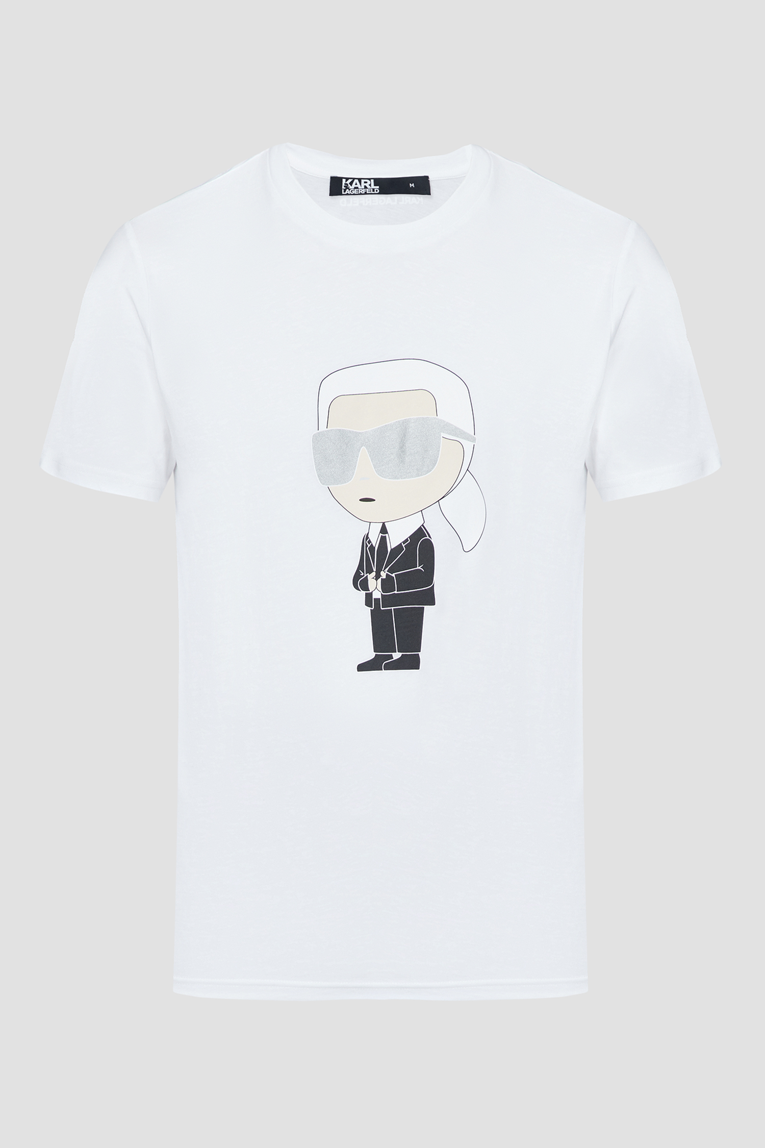 Мужская белая футболка Karl Lagerfeld 532251.755071;100