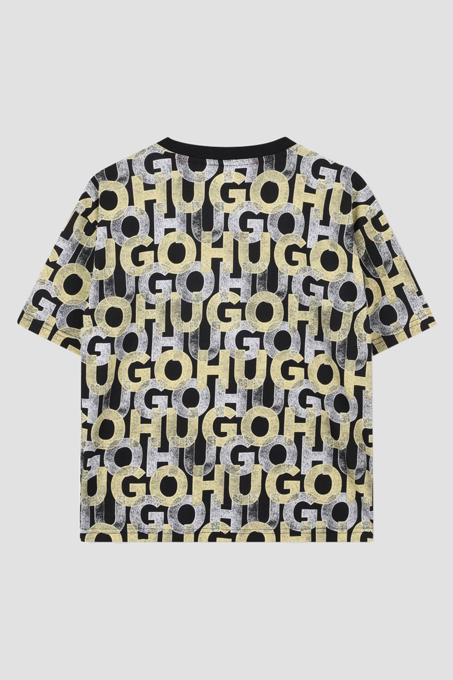 Детская футболка с узором HUGO kids G00336;M55