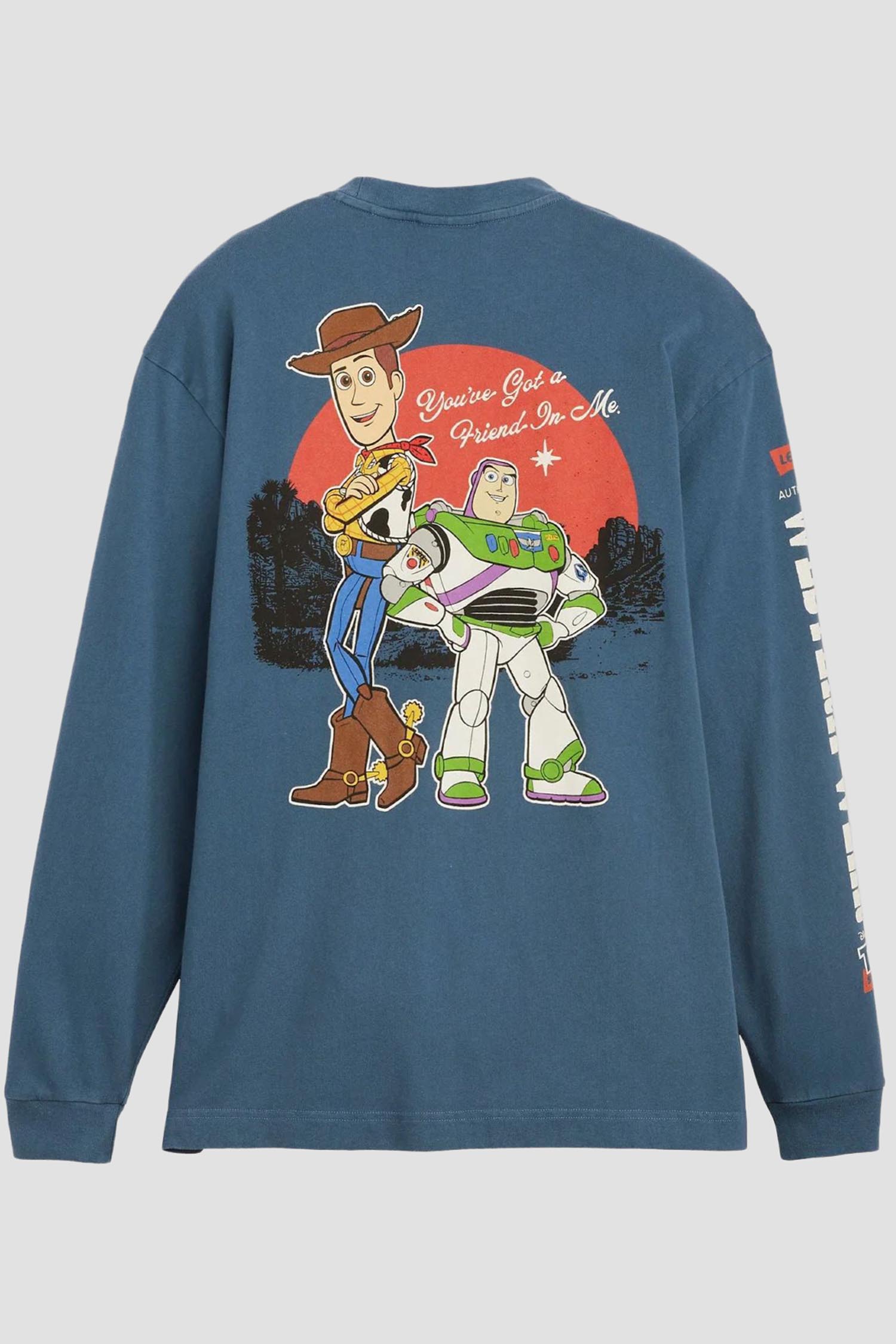 Мужской синий лонгслив Levi's® x Toy Story Levi’s® 0034Q;0000