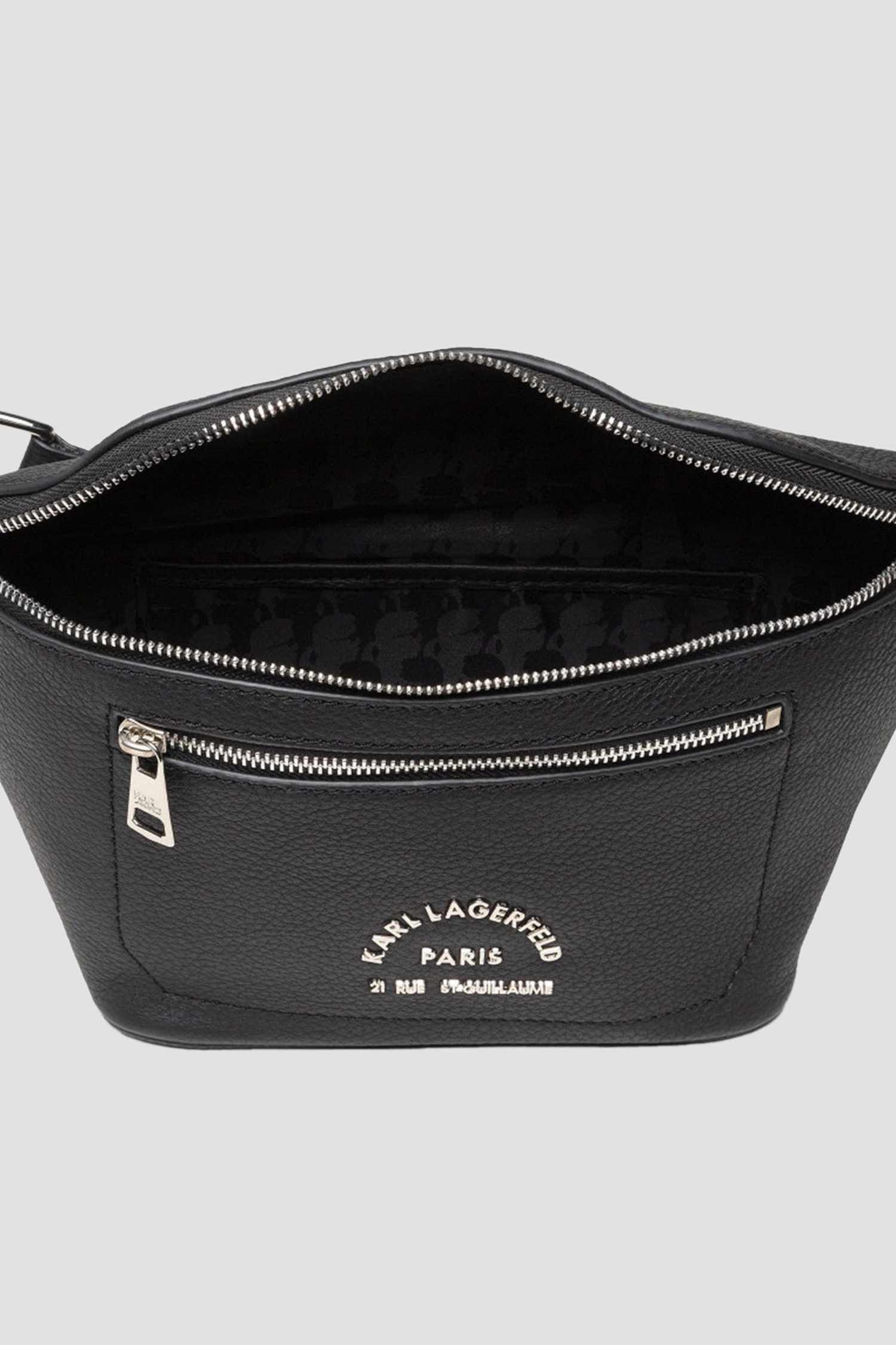 Мужская черная поясная сумка Karl Lagerfeld 534451.815924;990