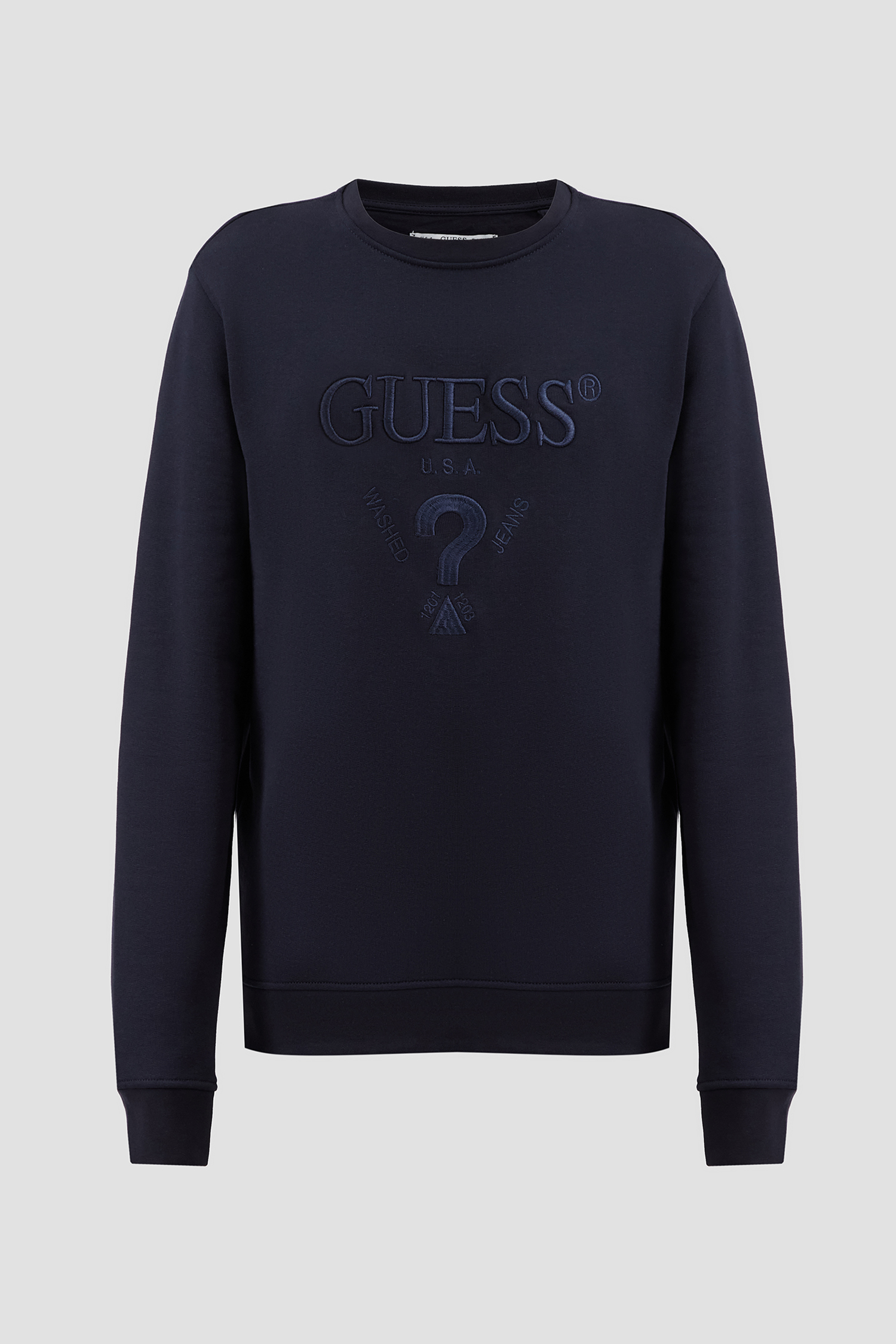 Чоловічий темно-синій світшот Guess M5RQ08.KCN01;G7V2