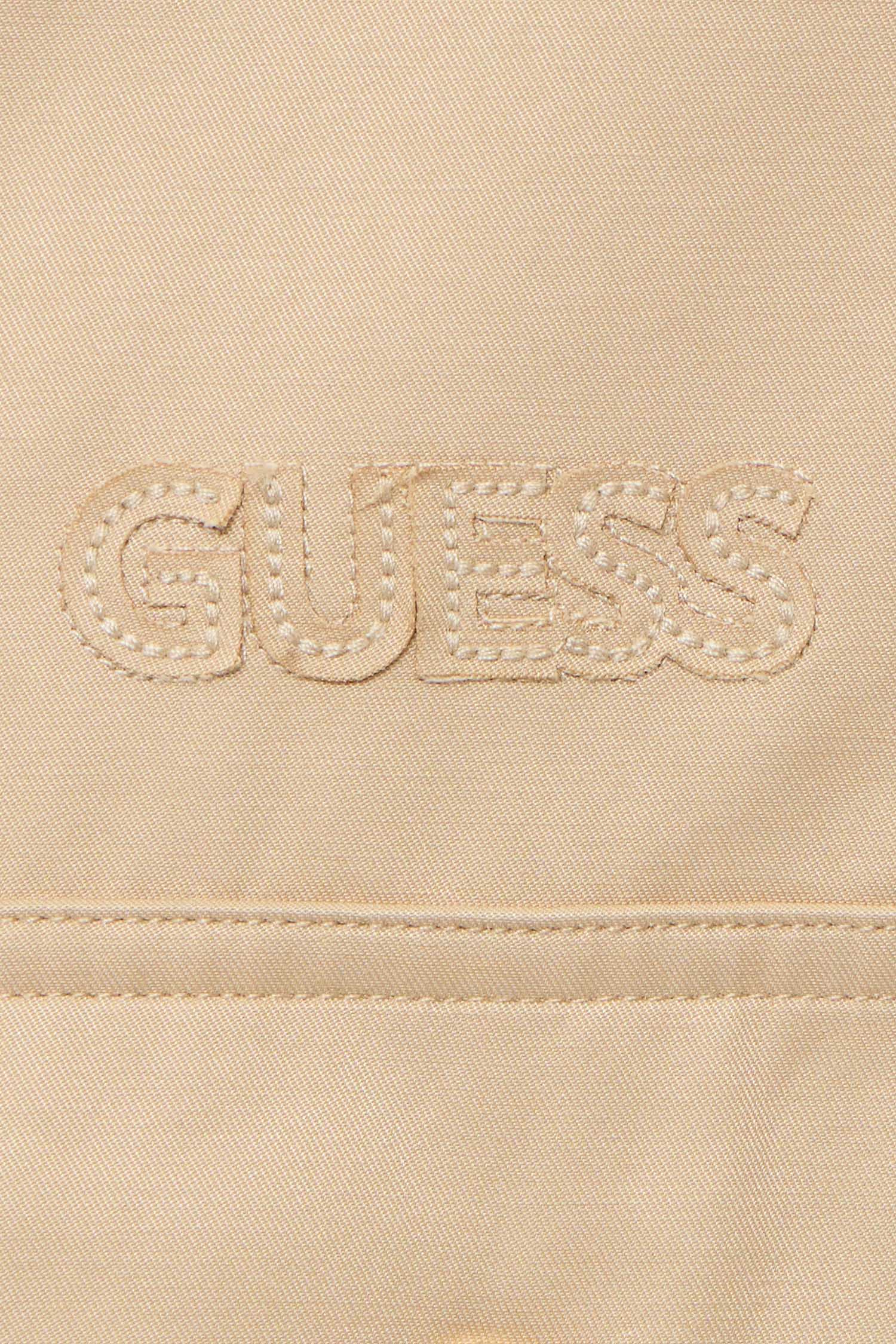 Жіноча бежева куртка Guess W6YL20.W2910;A117