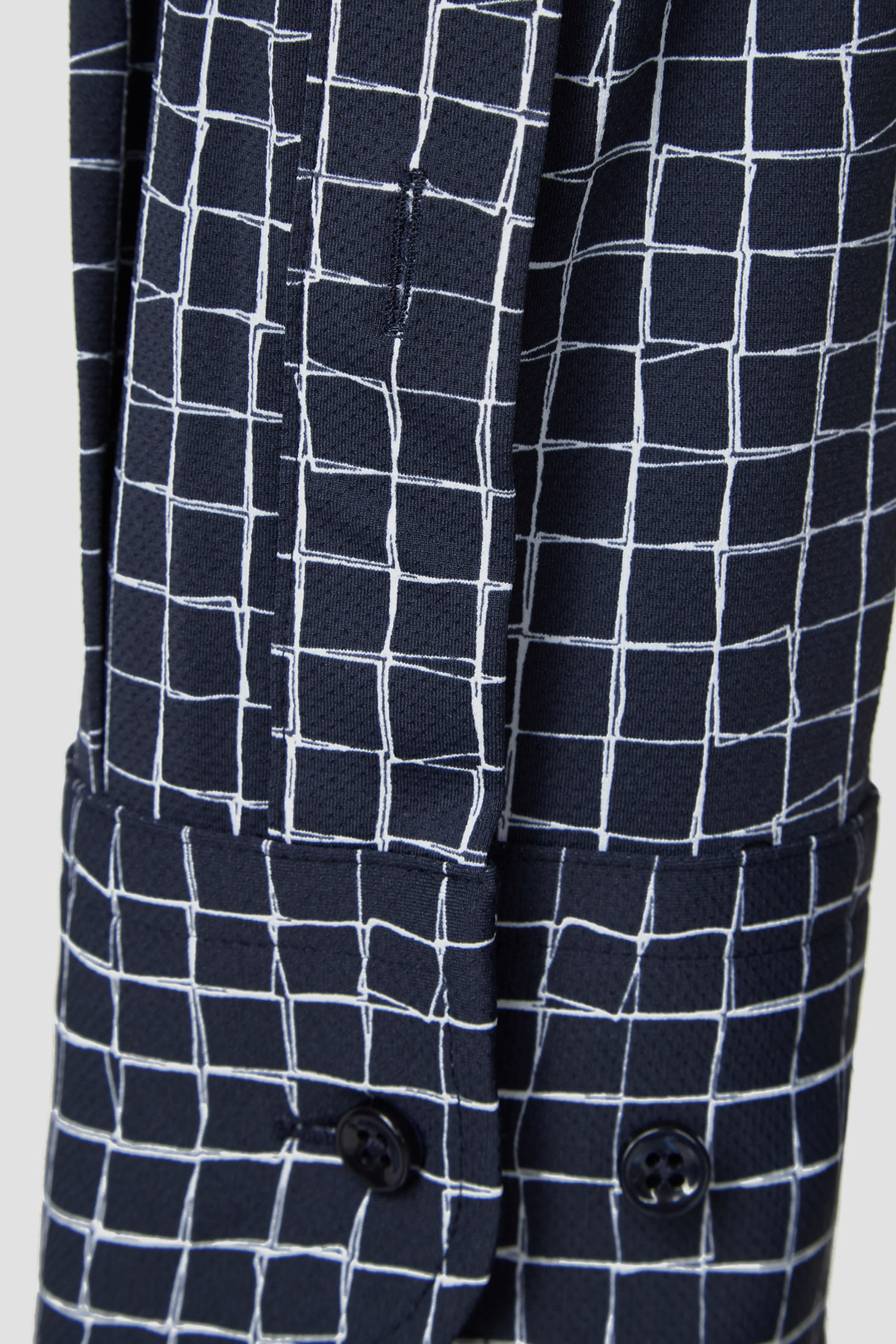 Чоловіча темно-синя сорочка з візерунком BOSS 50508788;405