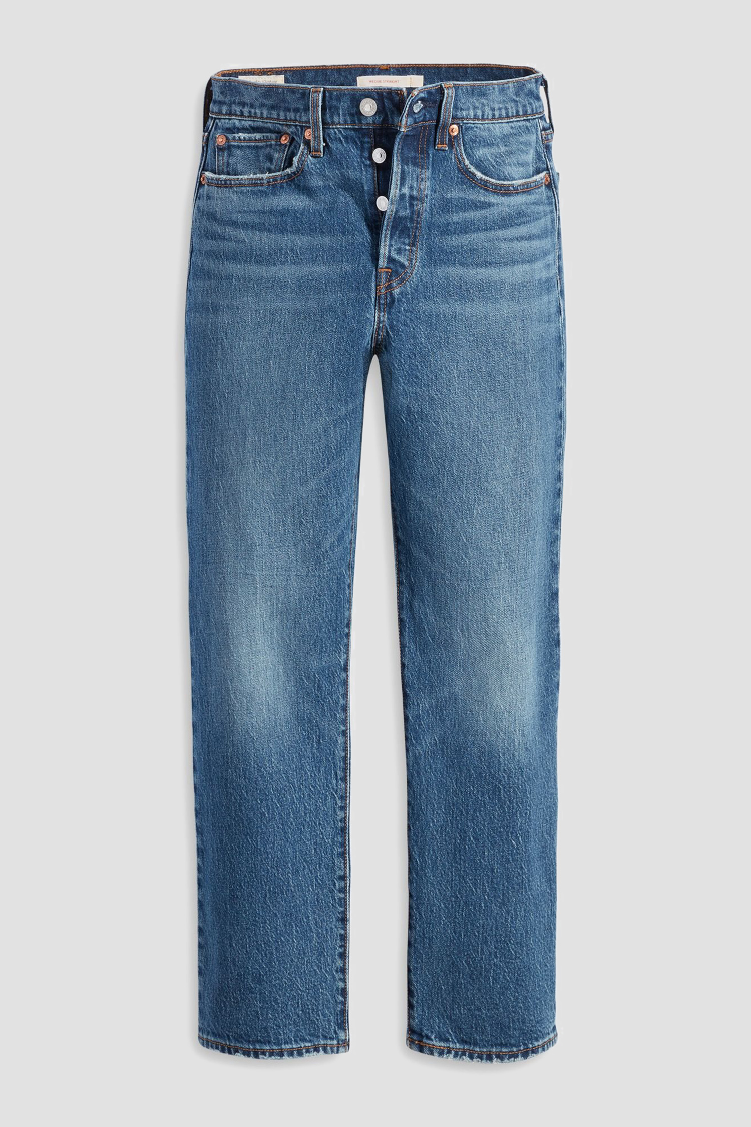 Женские синие джинсы Wedgie Straight Levi’s® 34964;0192