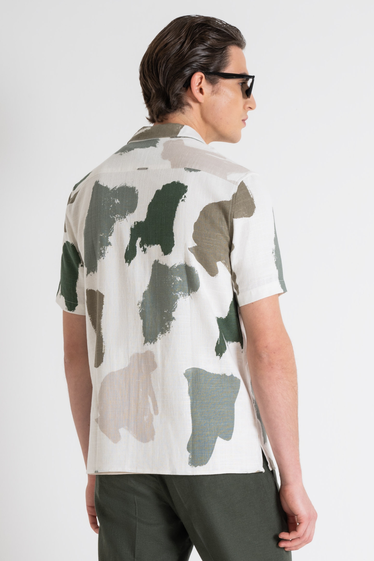 Мужская рубашка с узором Antony Morato MMSS00171.FA430605;6002