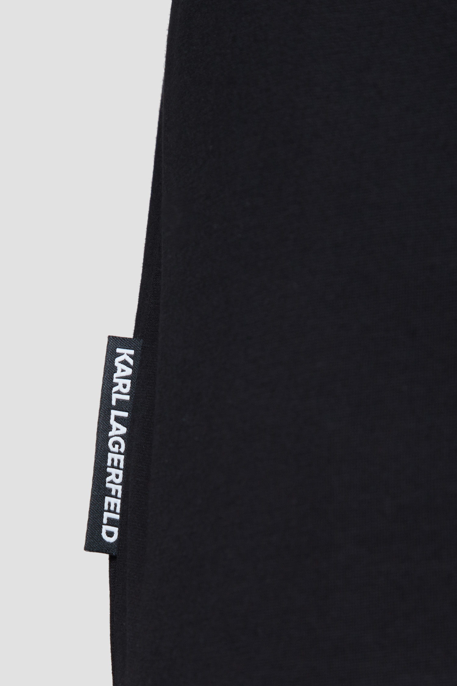 Мужская черная футболка Karl Lagerfeld 542200.755001;990