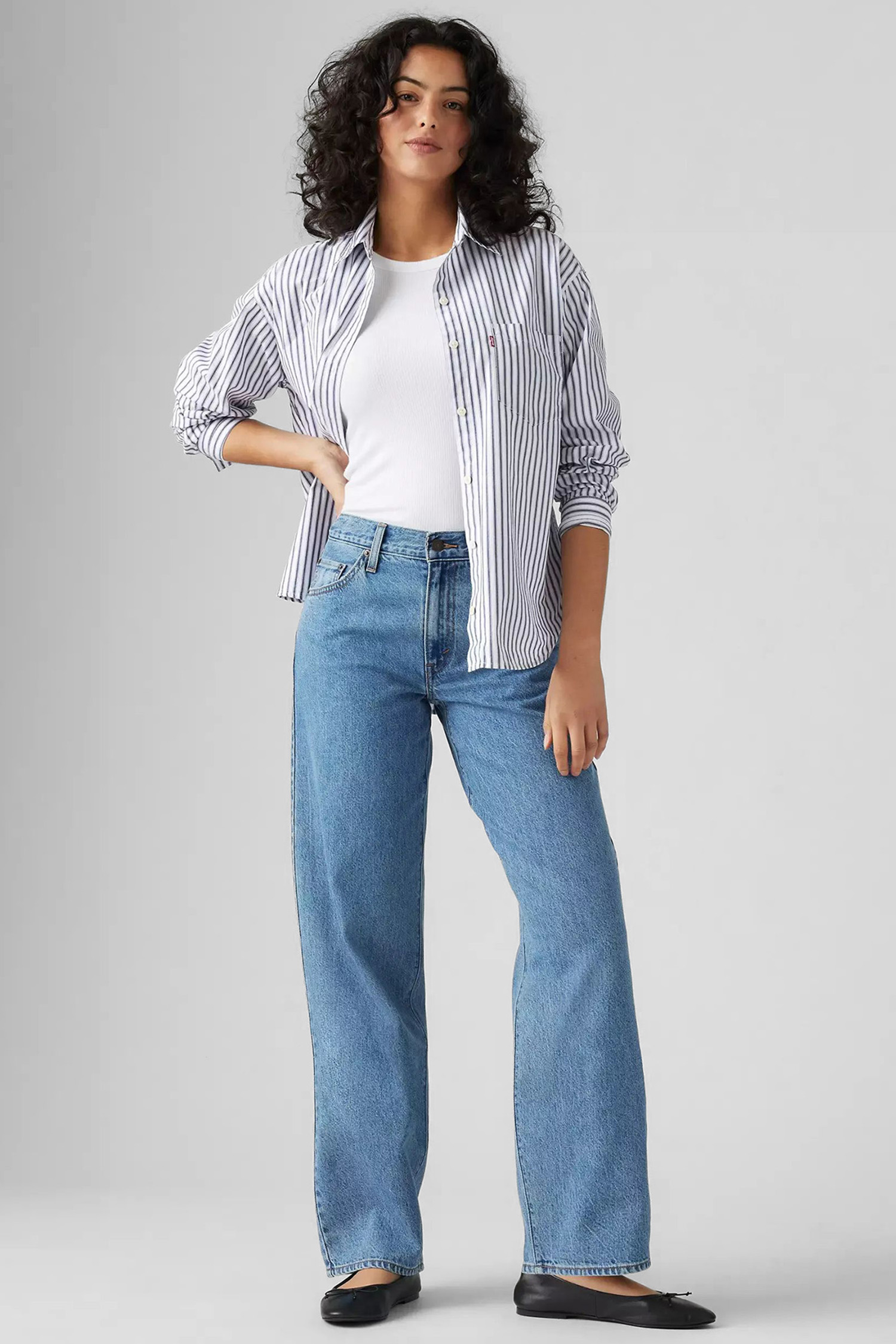 Жіночі блакитні джинси Baggy Dad Levi’s® A3494;0072