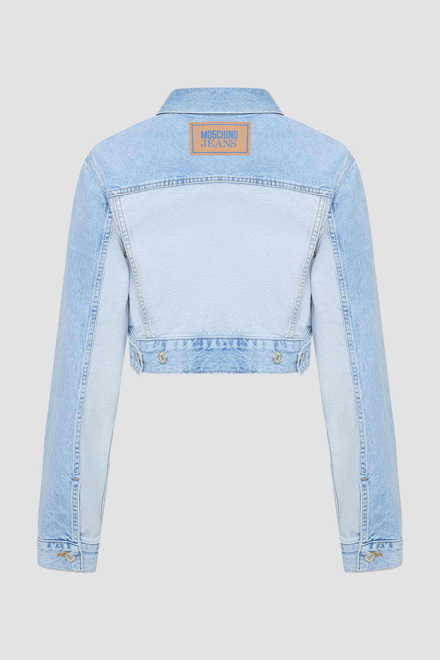 Женская голубая джинсовая куртка Moschino J0503.3719;1303