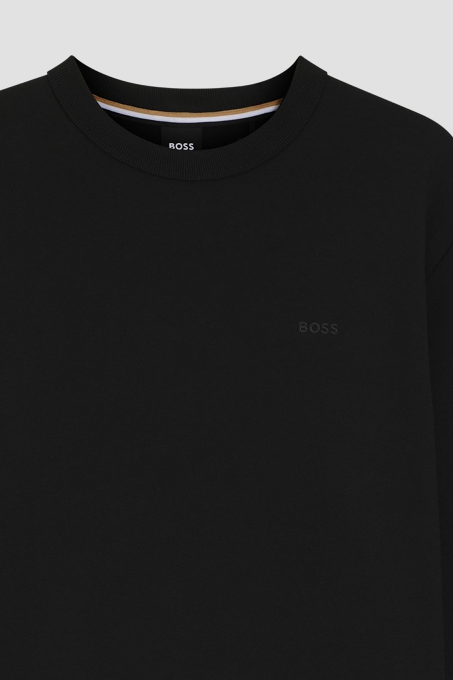 Мужской черный свитшот BOSS 50546387;001