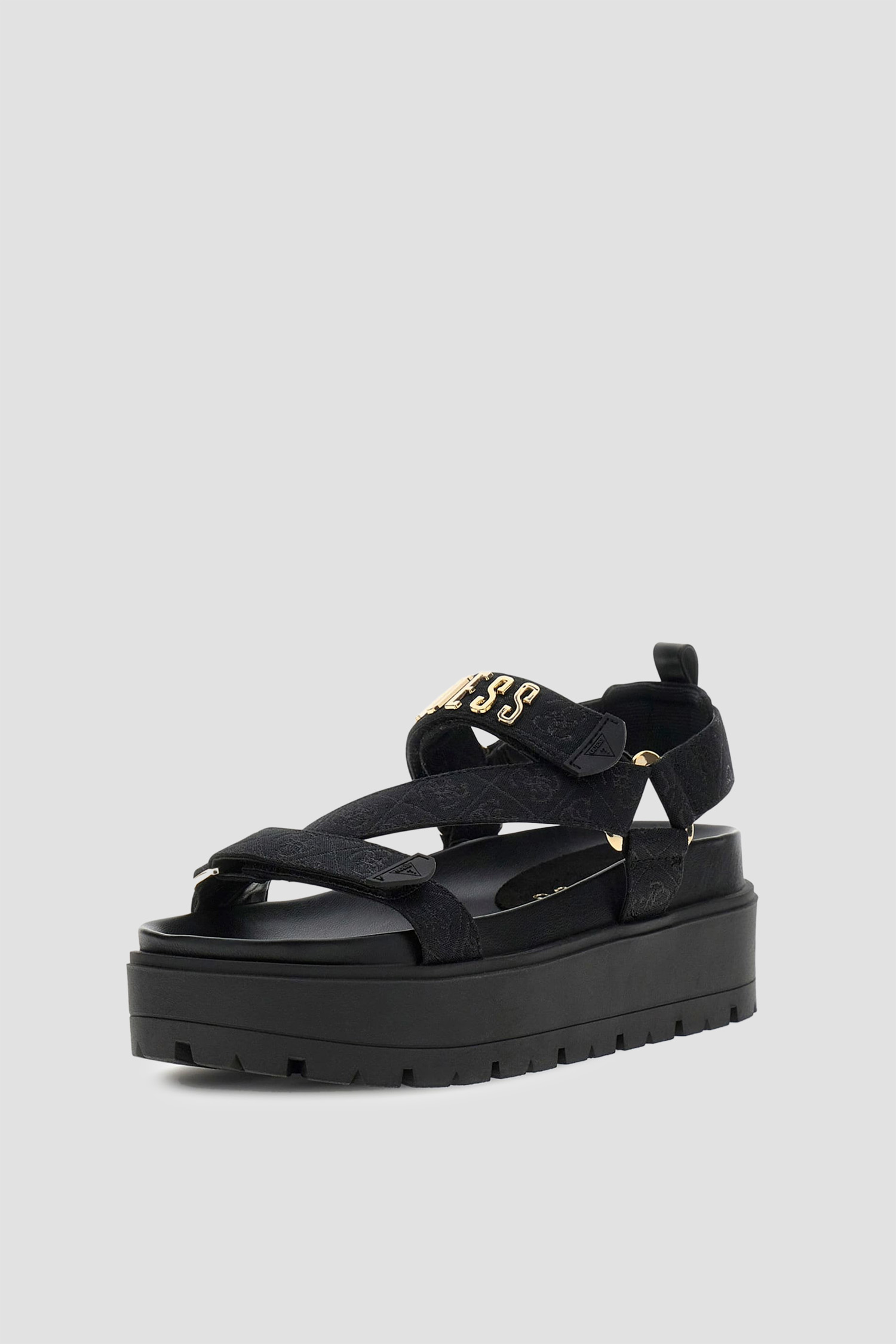 Жіночі чорні сандалі Guess FLJFTT.FAL03;BLACK