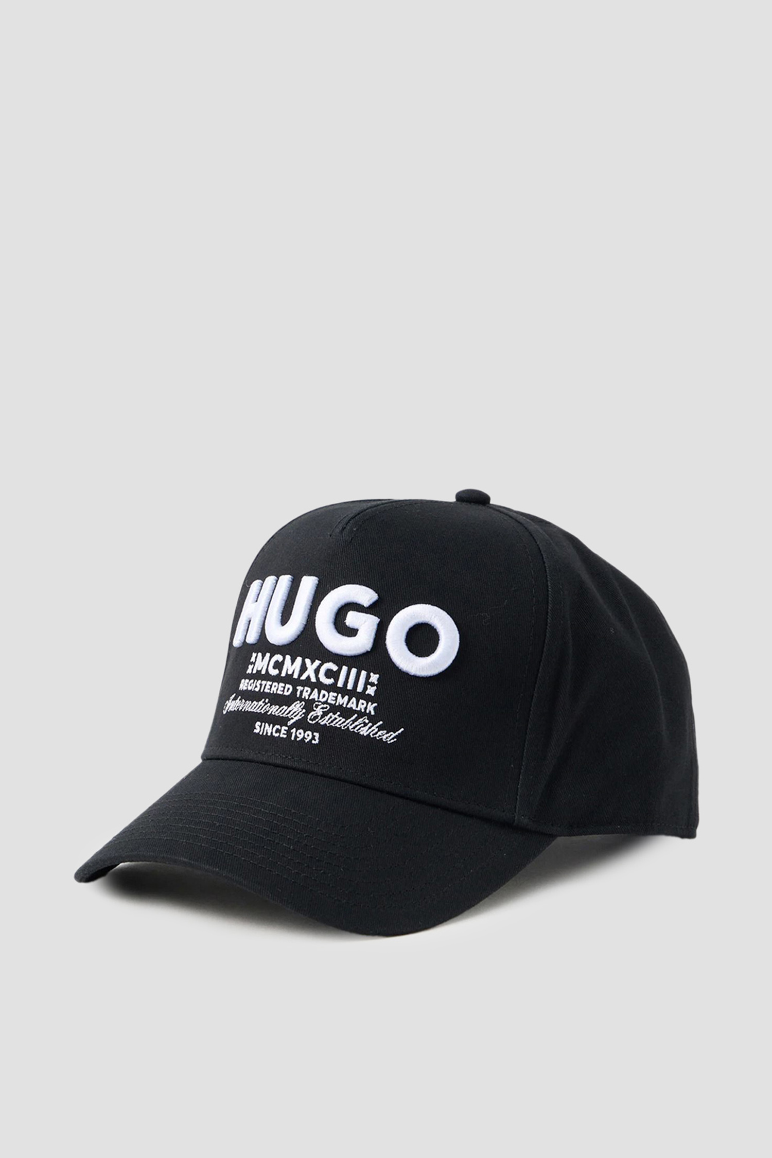 Мужская черная кепка HUGO BLUE 50555774;001