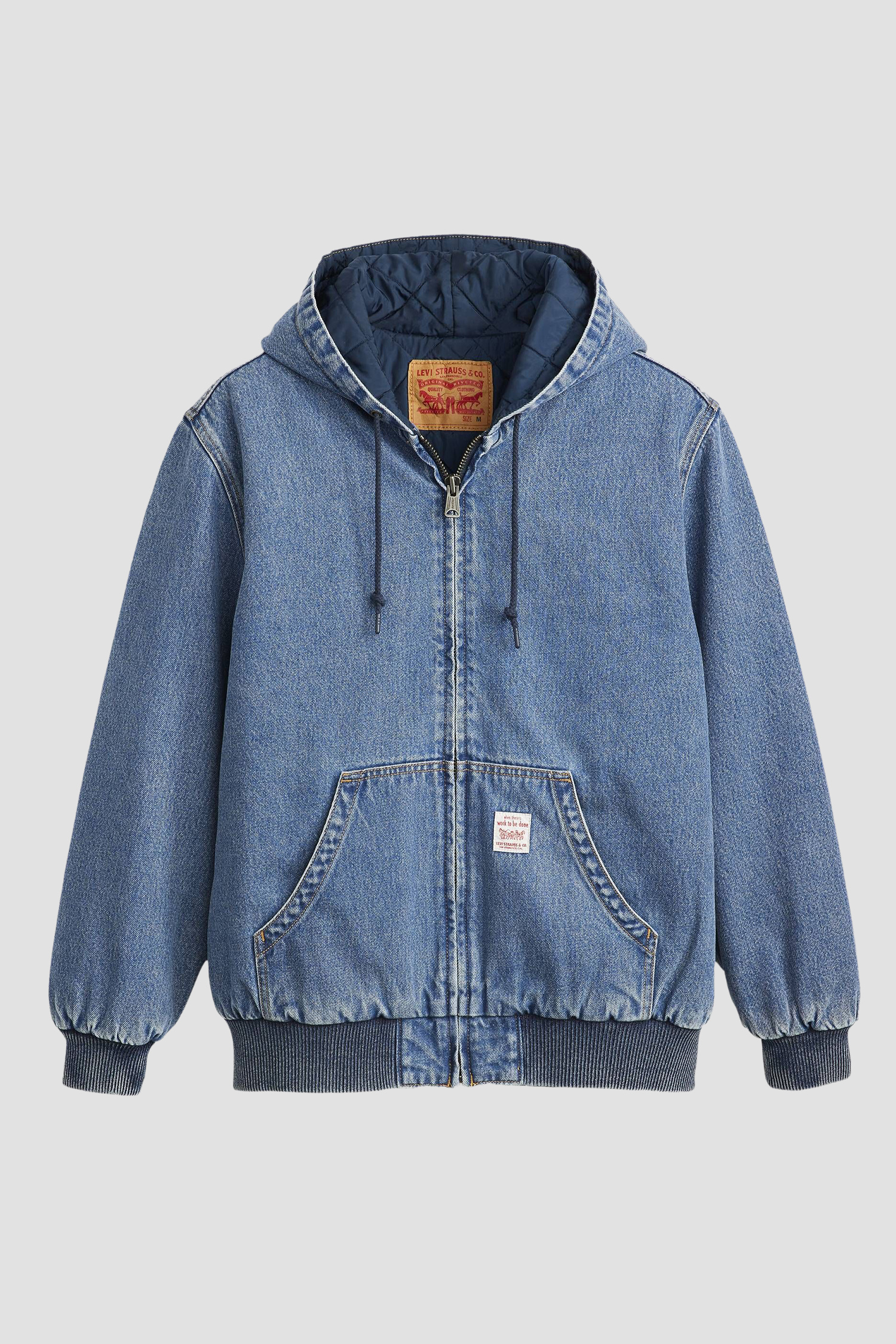 Мужская синяя джинсовая куртка Levi’s® A3222;0007